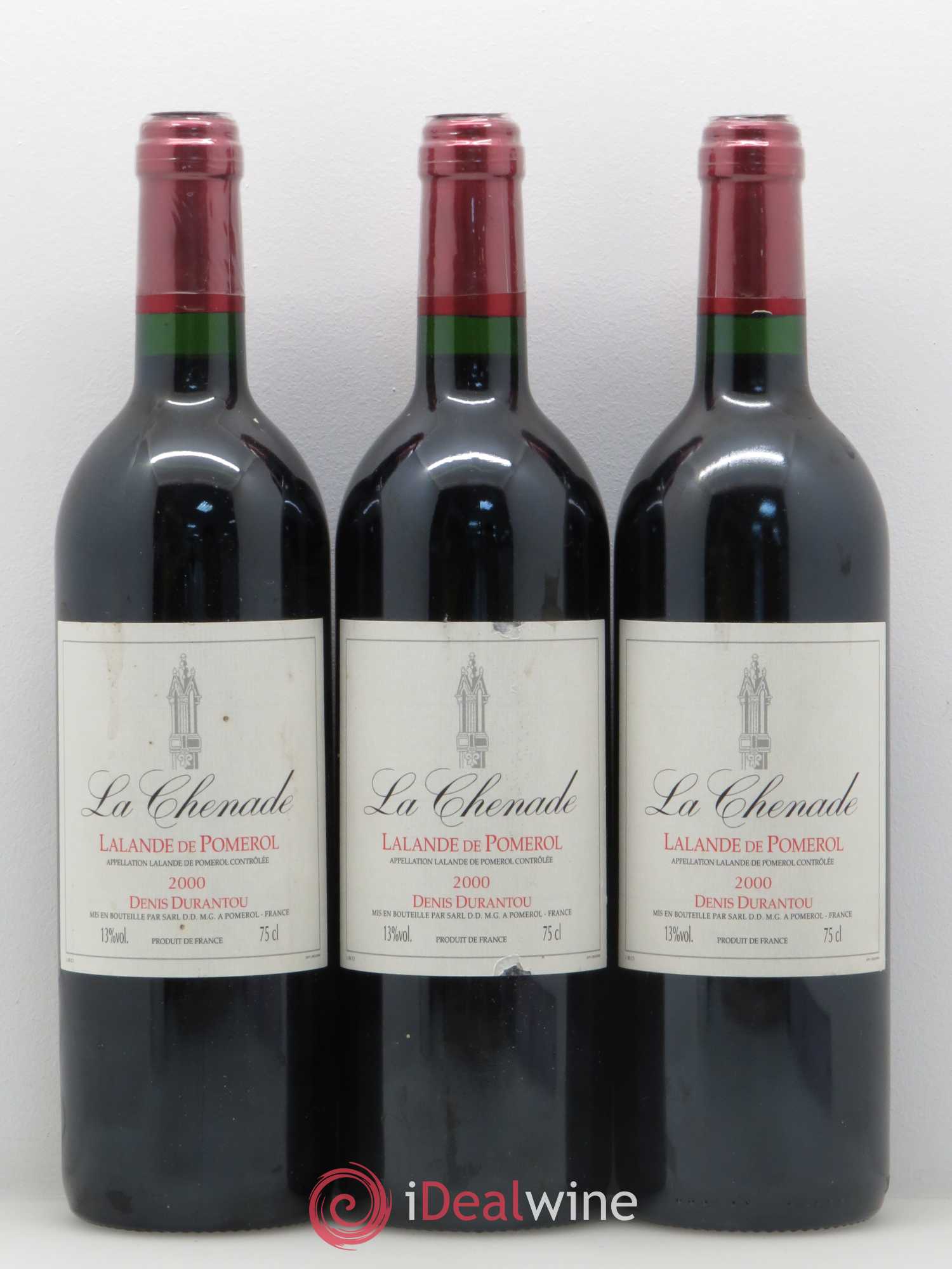 Château La Chenade 2000 - Lot de 6 bouteilles - 2