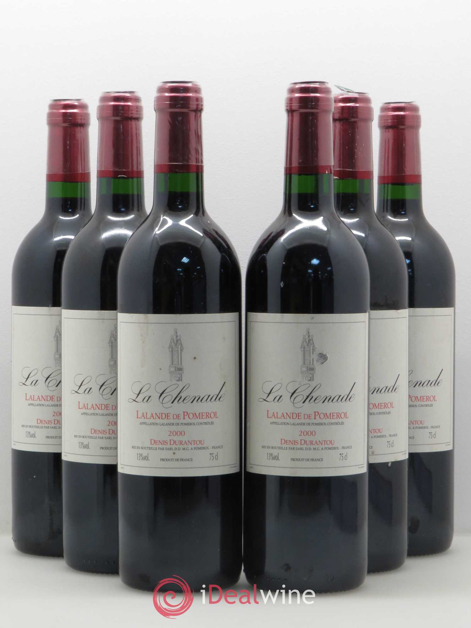 Château La Chenade 2000 - Lot de 6 bouteilles - 0