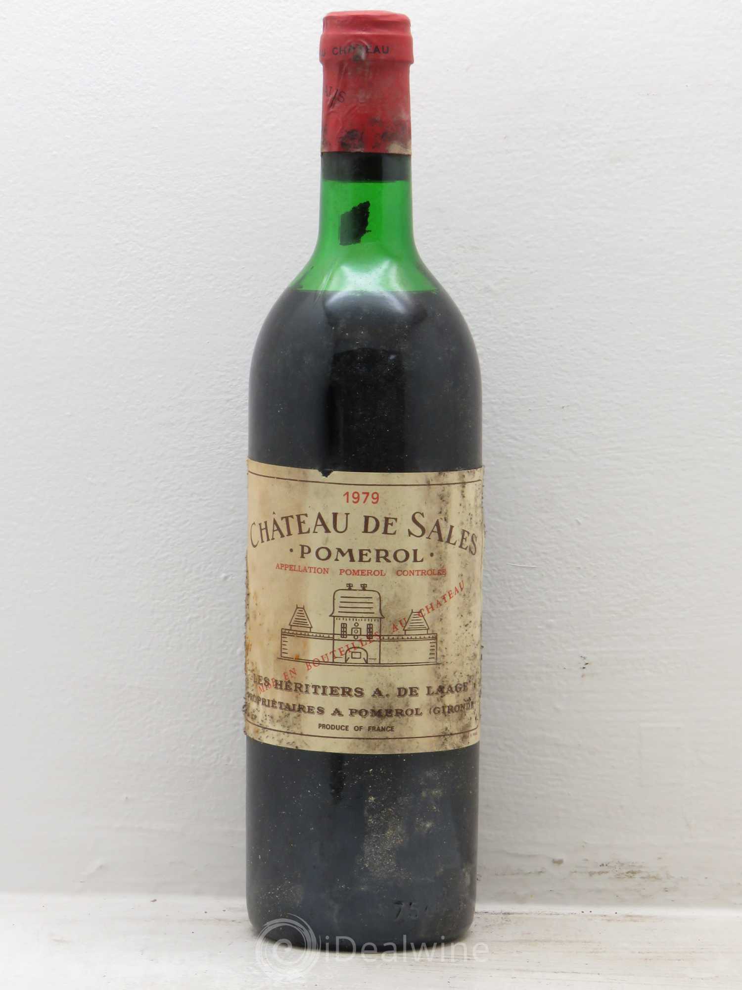 Château de Sales 1979 - Lot de 6 bouteilles - 0