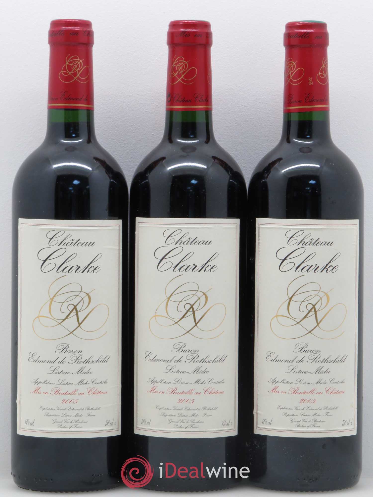 Château Clarke 2005 - Lot de 6 bouteilles - 2