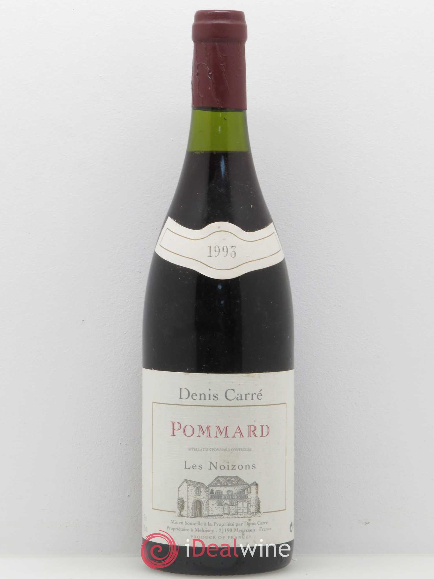 Pommard Les Noizons Domaine Denis Carré 1993 - Posten von 1 Flasche - 0