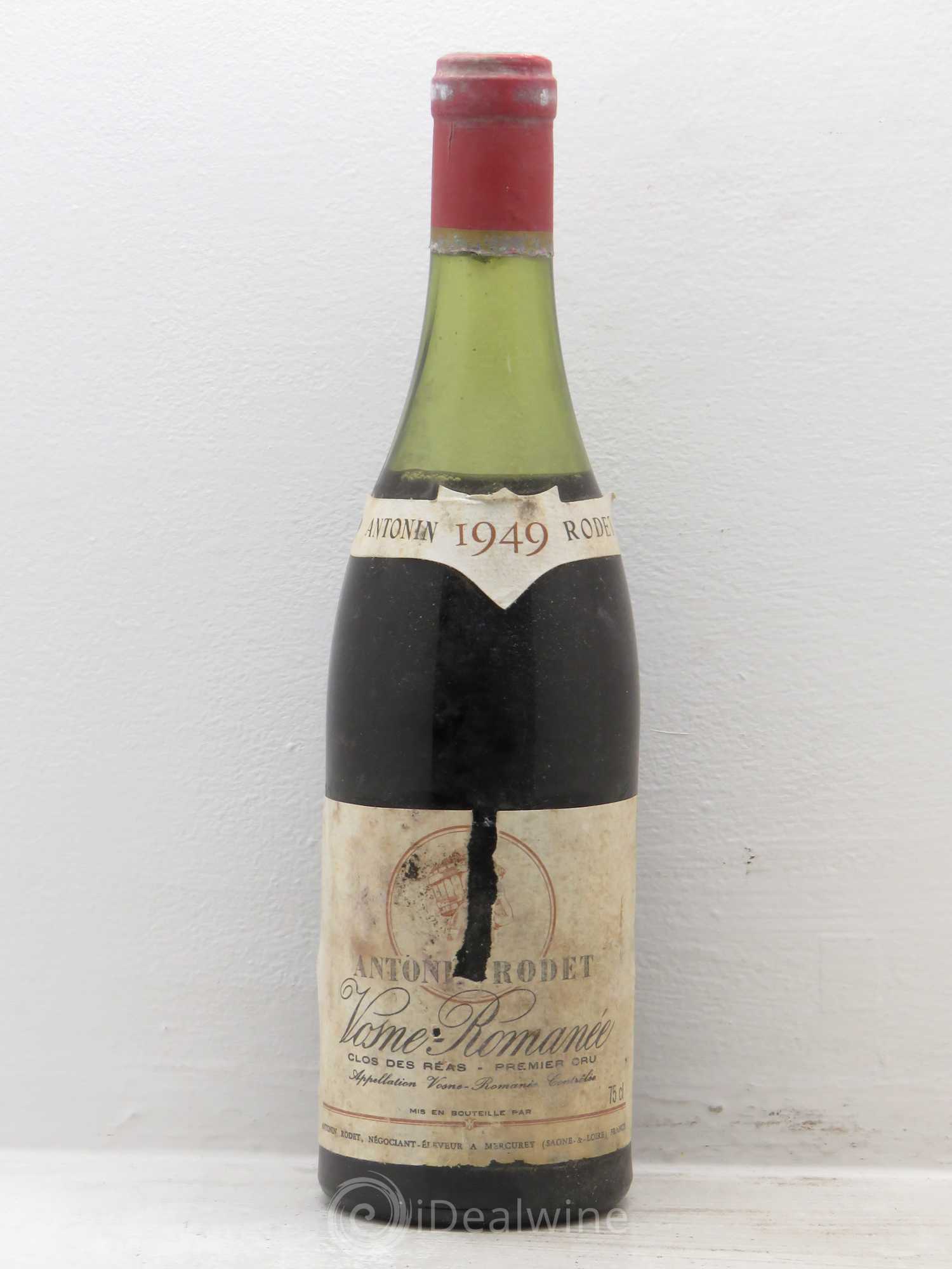 Vosne-Romanée 1er Cru Antonin Rodet 1949 - Lot de 1 bouteille - 0
