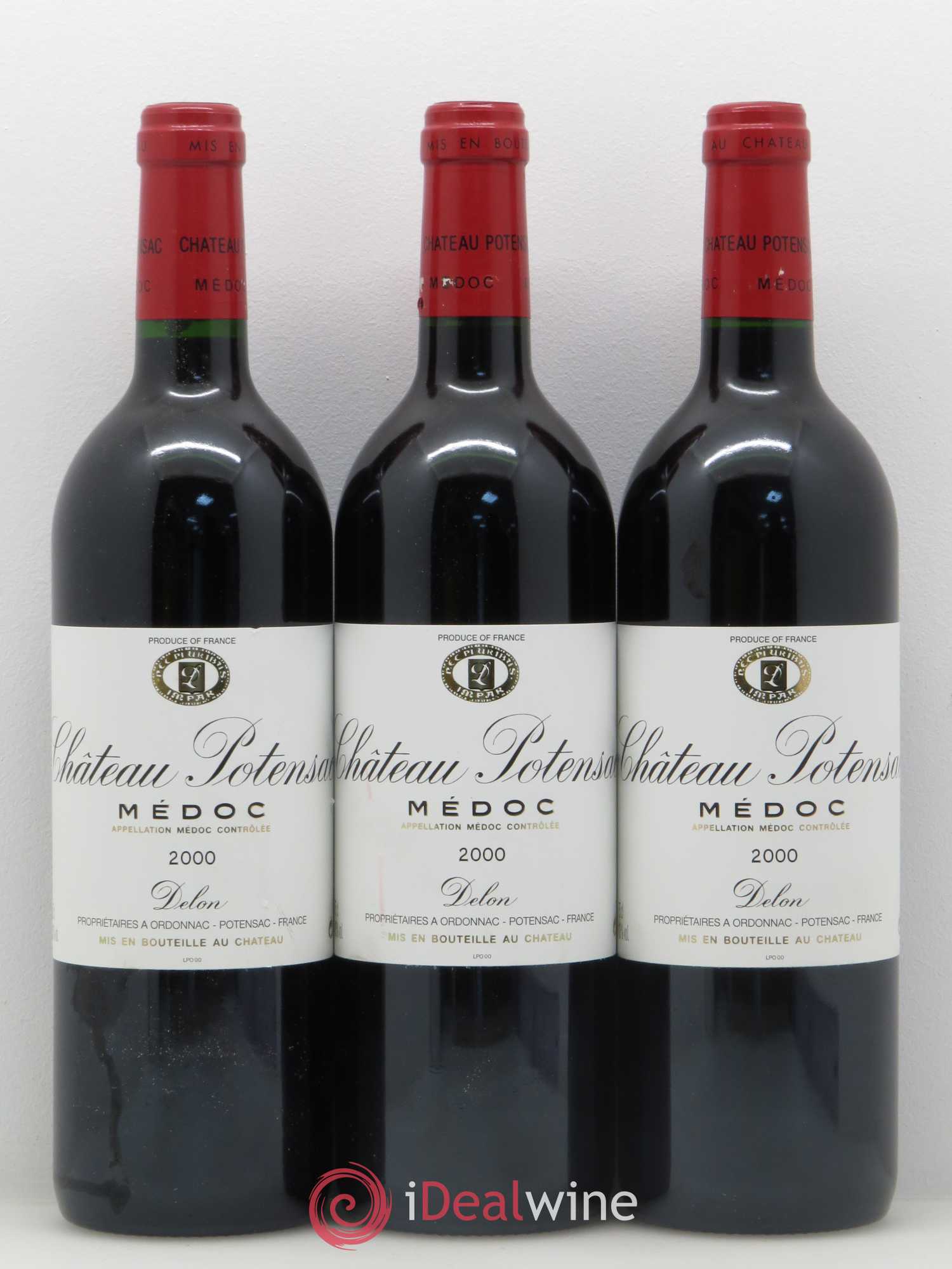 Château Potensac 2000 - Lot de 6 bouteilles - 2