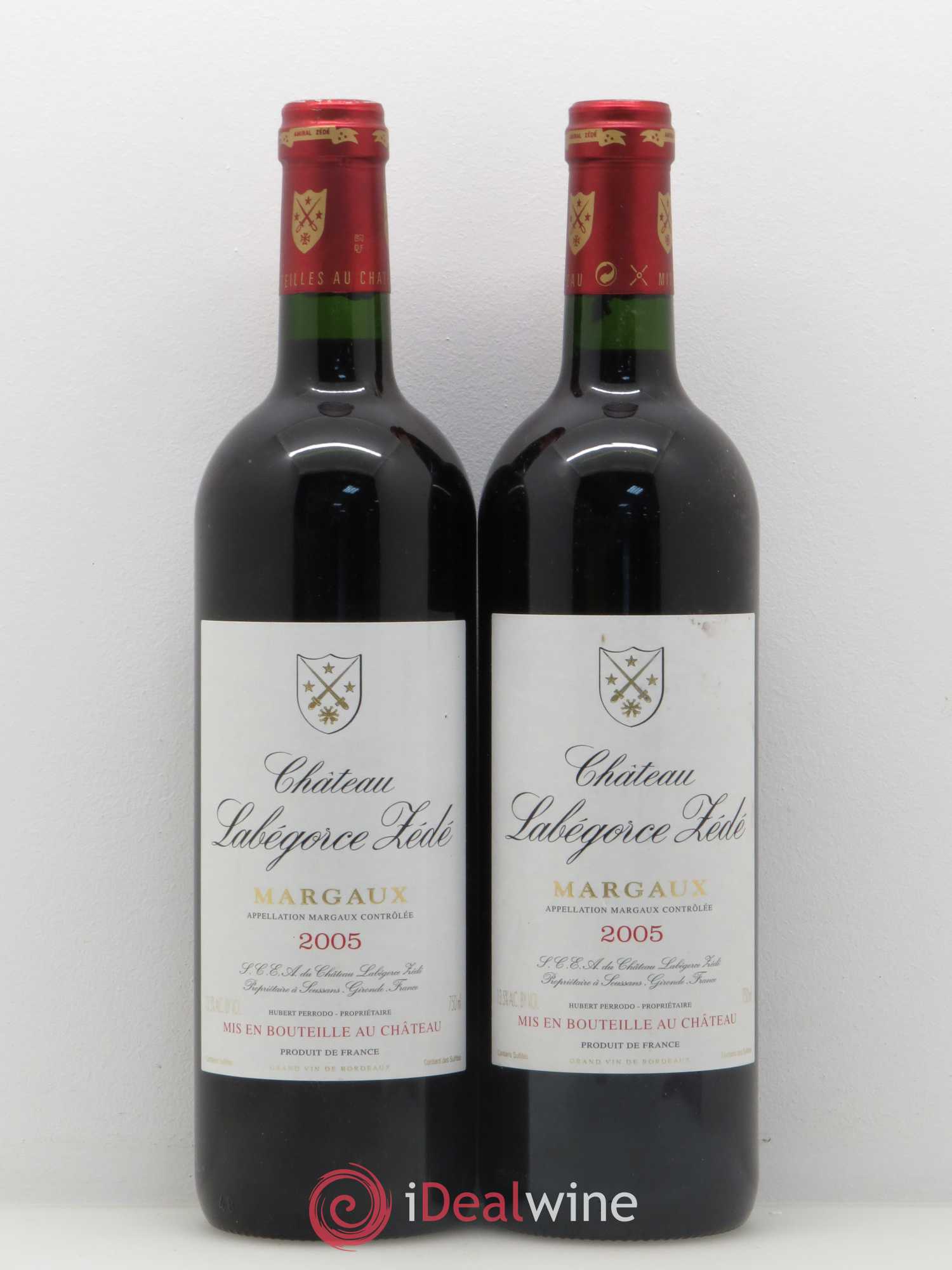 Château Labegorce Zédé Cru Bourgeois 2005 - Lot de 2 bouteilles - 0