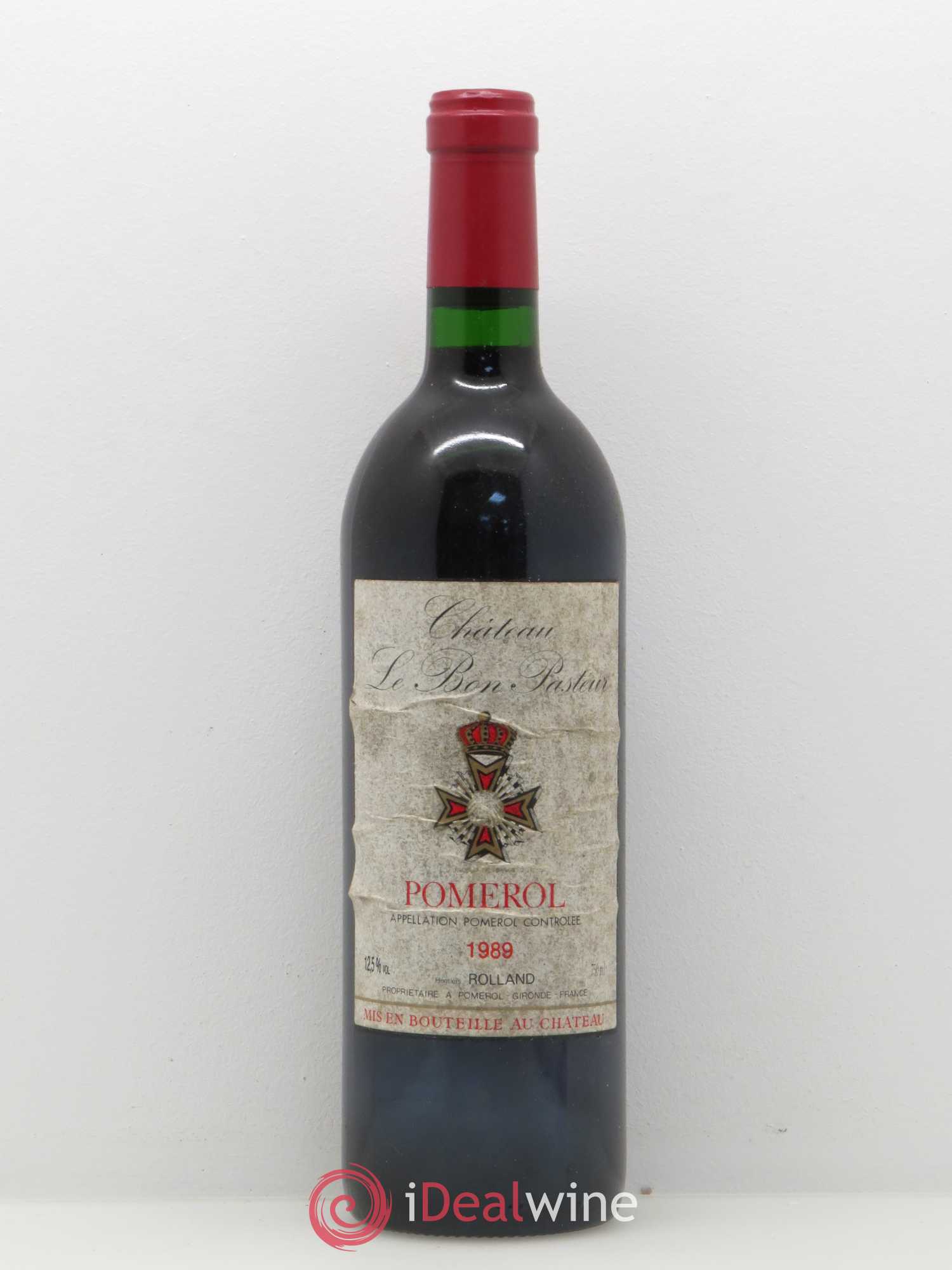 Château le Bon Pasteur 1989 - Lot de 1 bouteille - 0