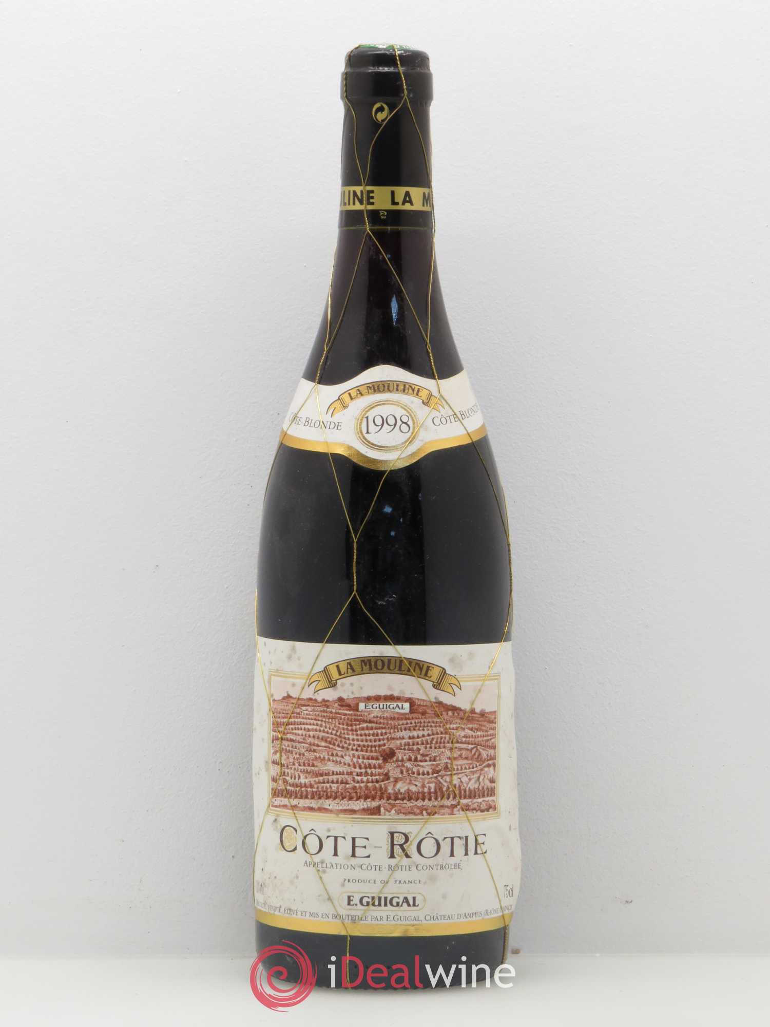 Côte-Rôtie La Mouline Guigal 1998 - Lot de 1 bouteille - 0