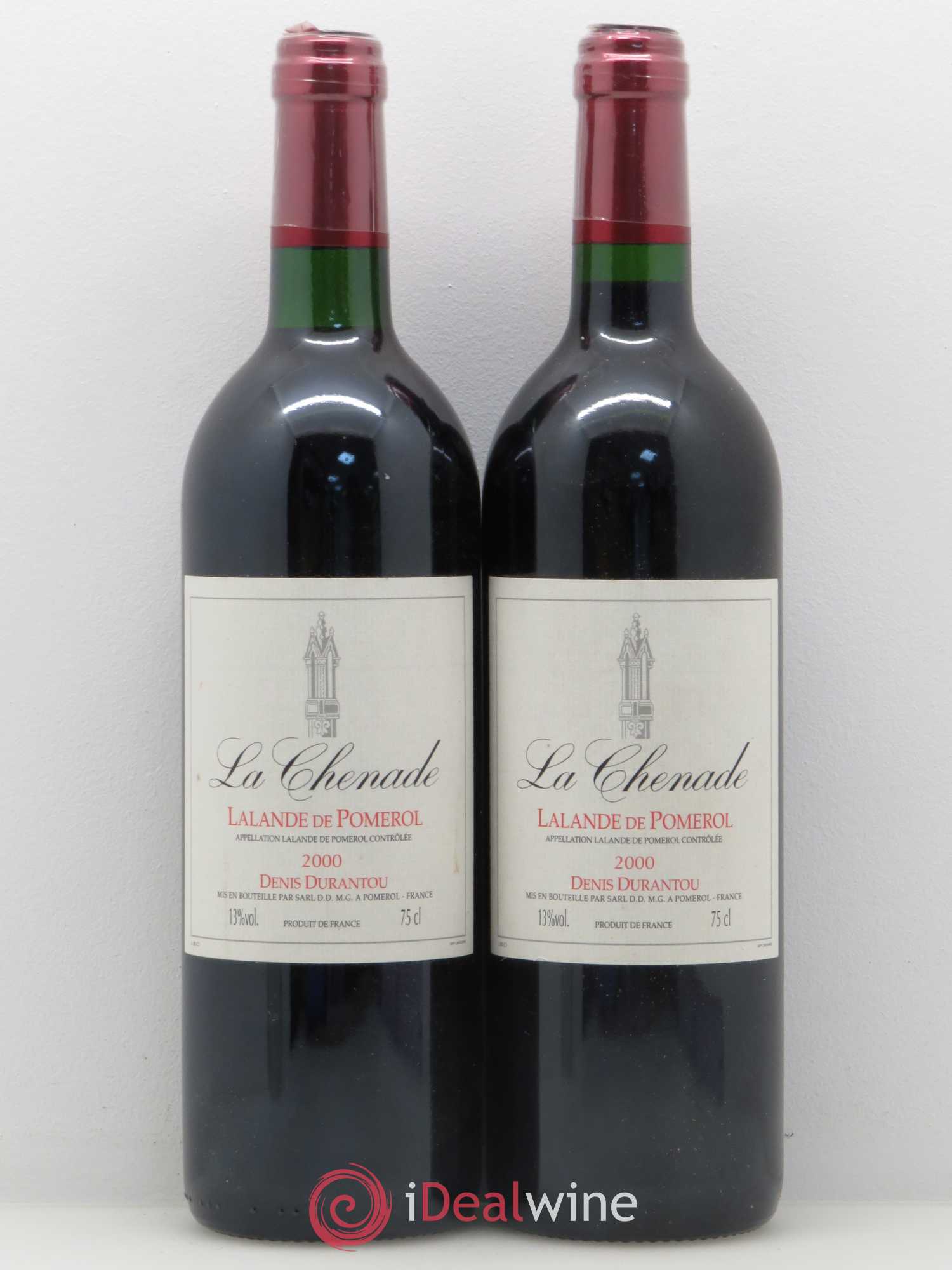 Château La Chenade 2000 - Lot de 2 bouteilles - 0