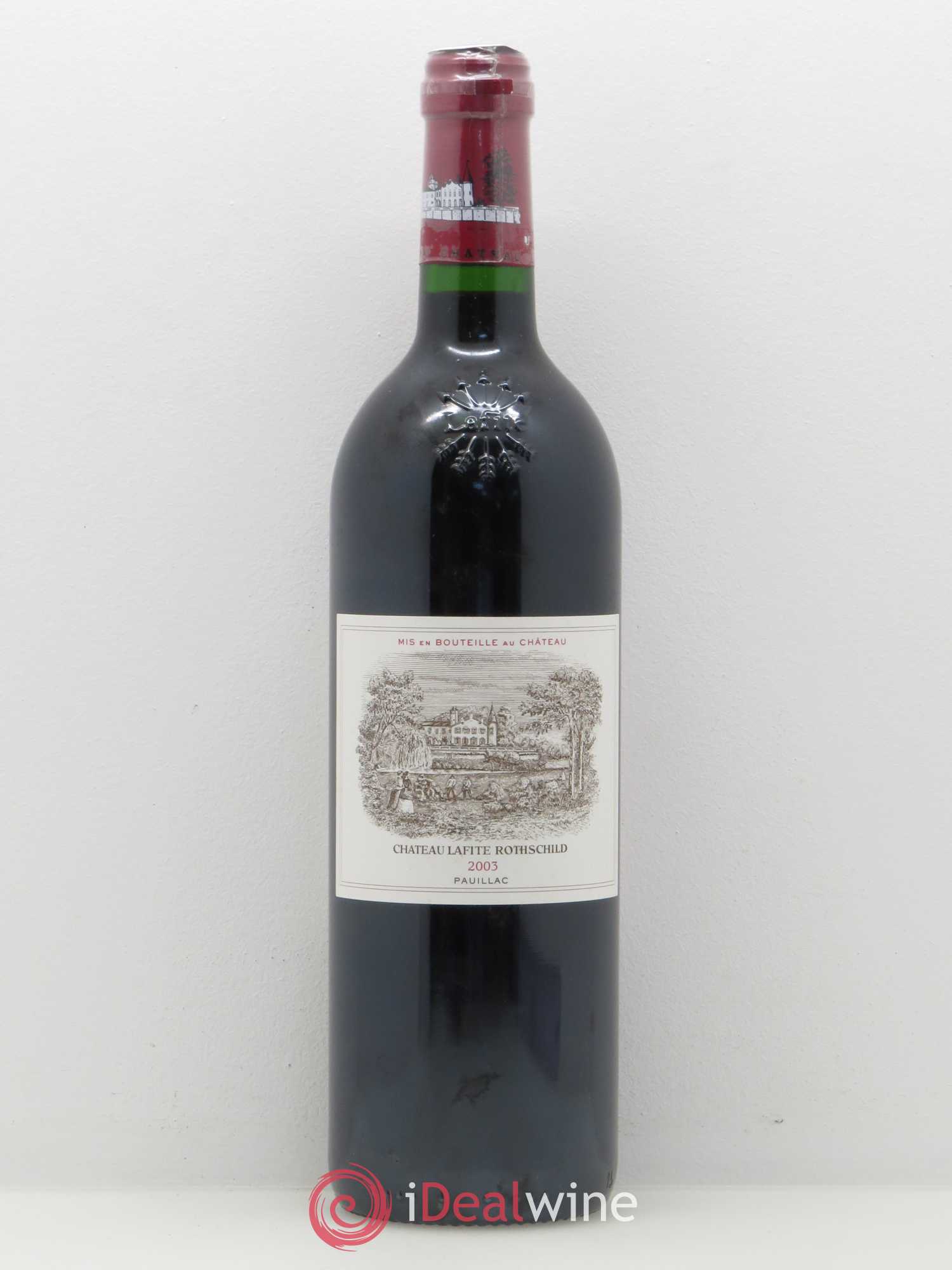 Château Lafite Rothschild 1er Grand Cru Classé 2003 - Lot de 1 bouteille - 0