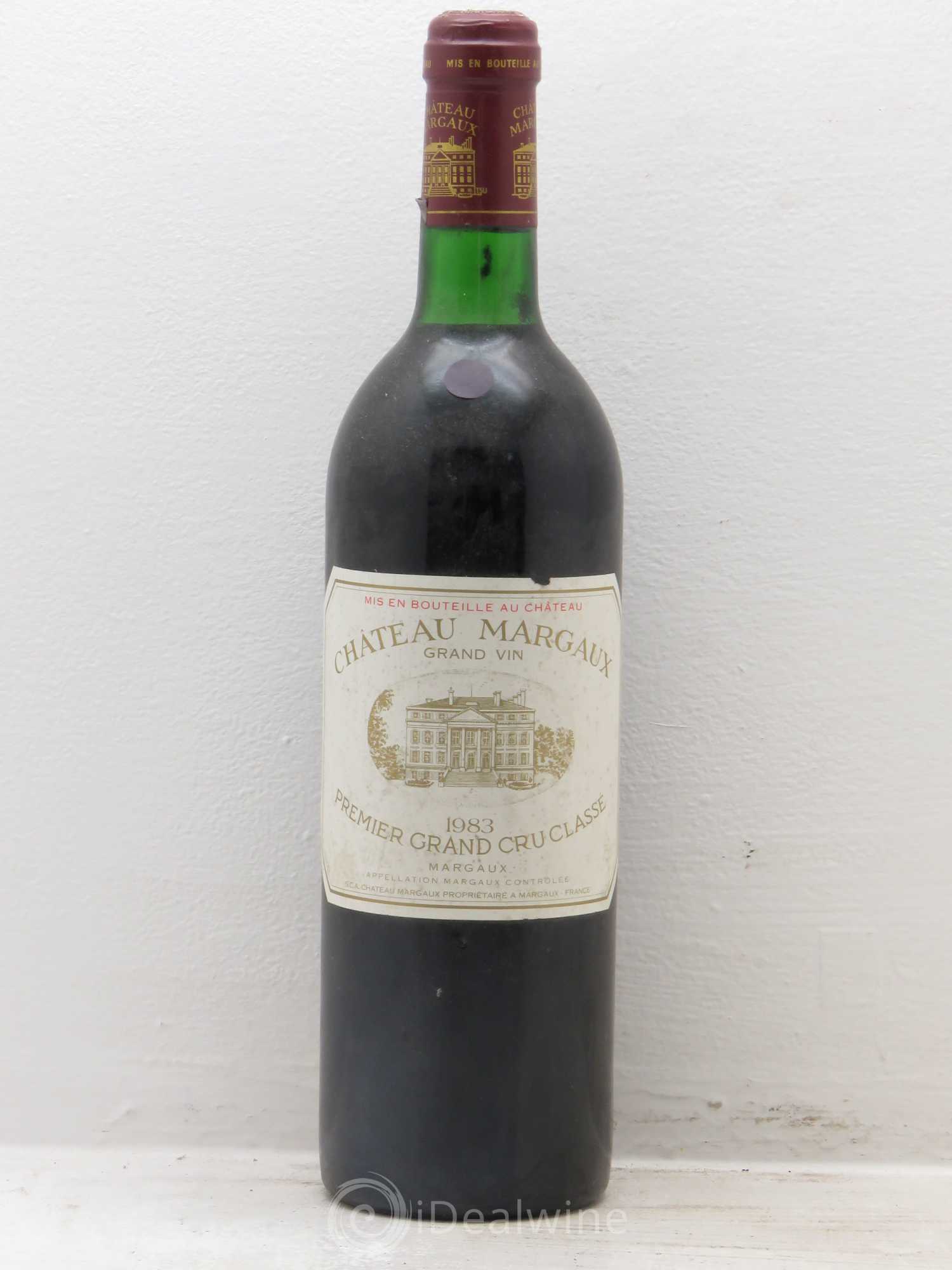 Château Margaux 1er Grand Cru Classé 1983 - Lot de 1 bouteille - 0