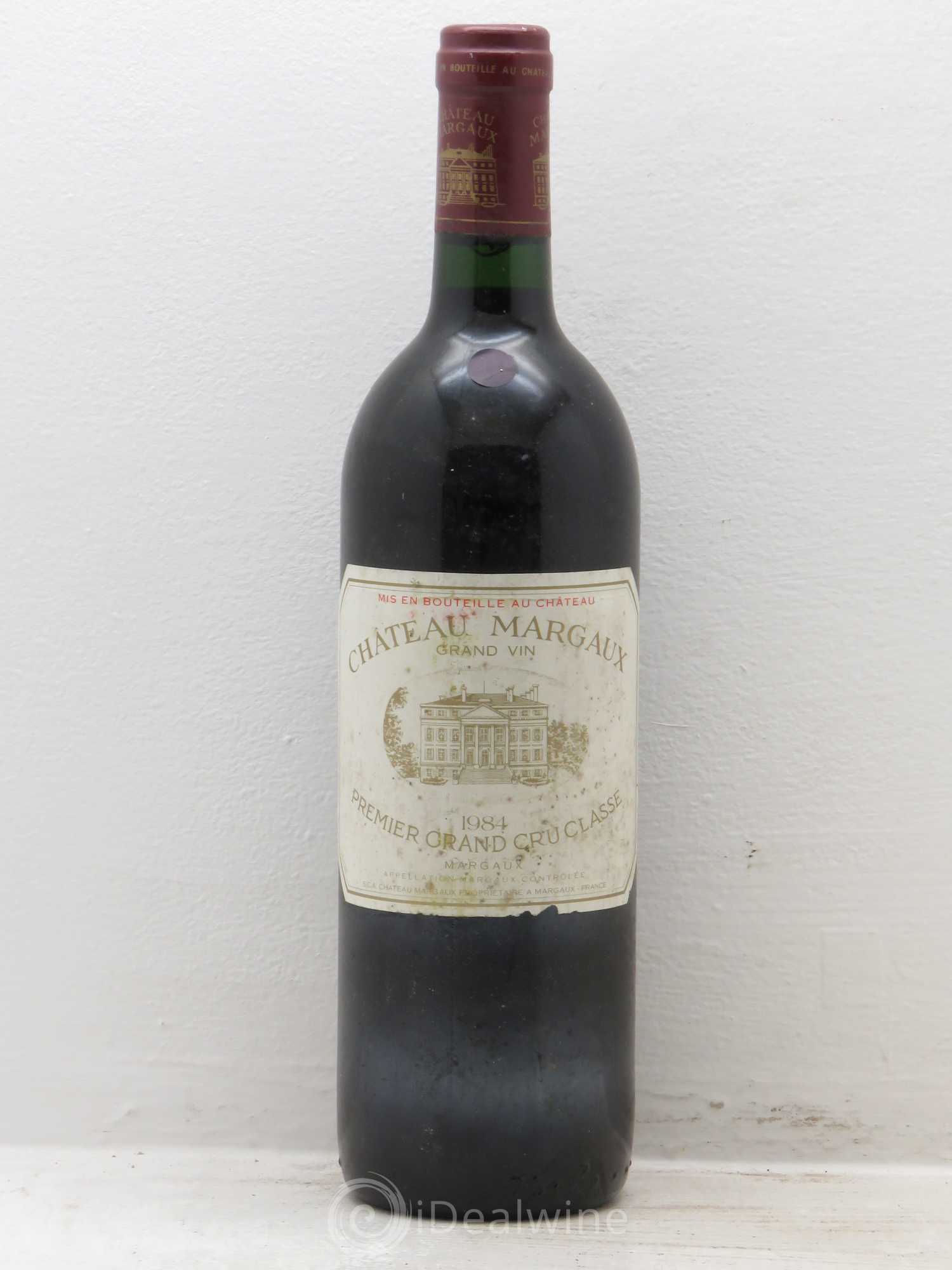 Château Margaux 1er Grand Cru Classé 1984 - Lot de 1 bouteille - 0