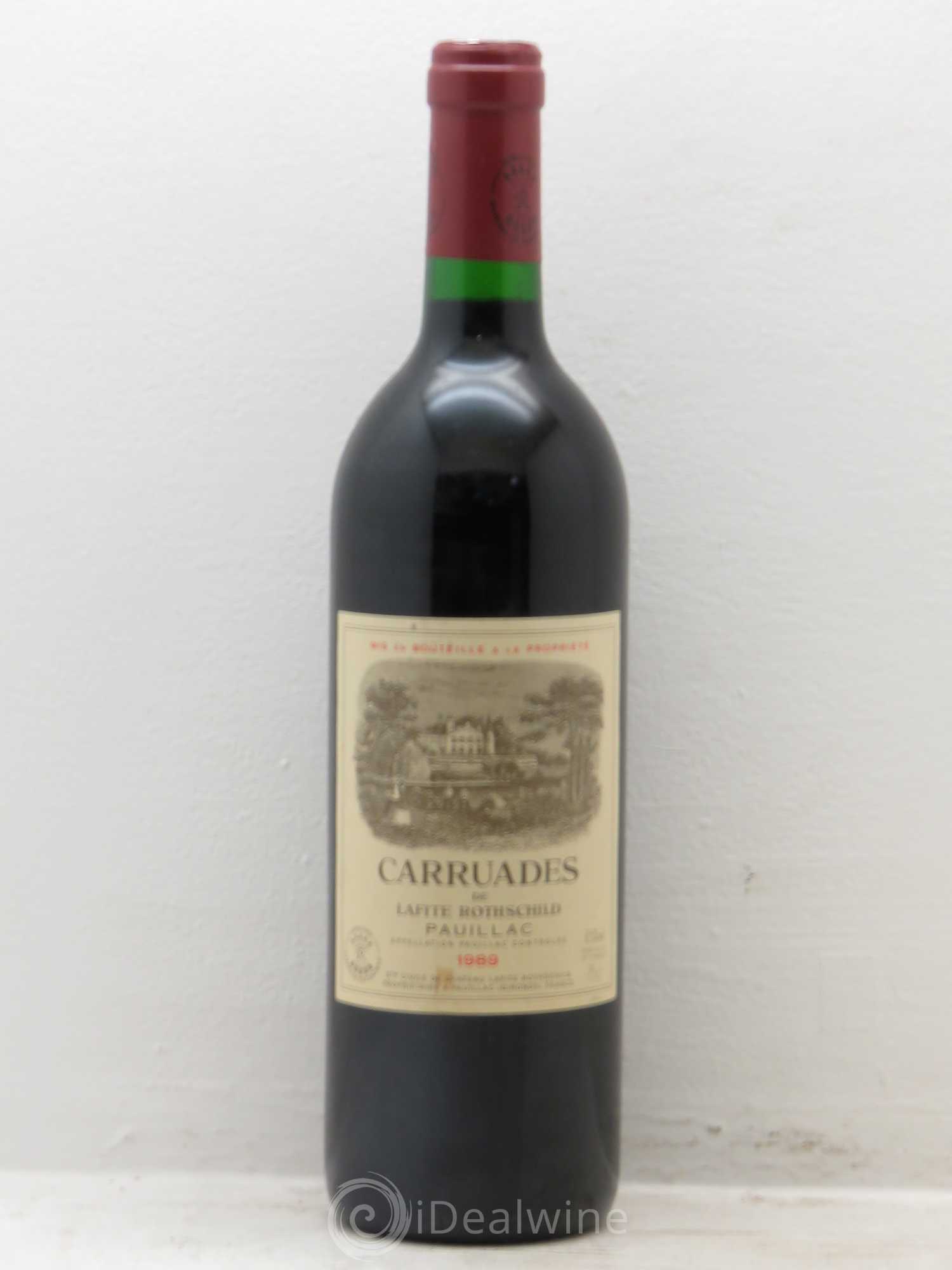 Carruades de Lafite Rothschild Second Vin 1989 - Lot de 1 bouteille - 0