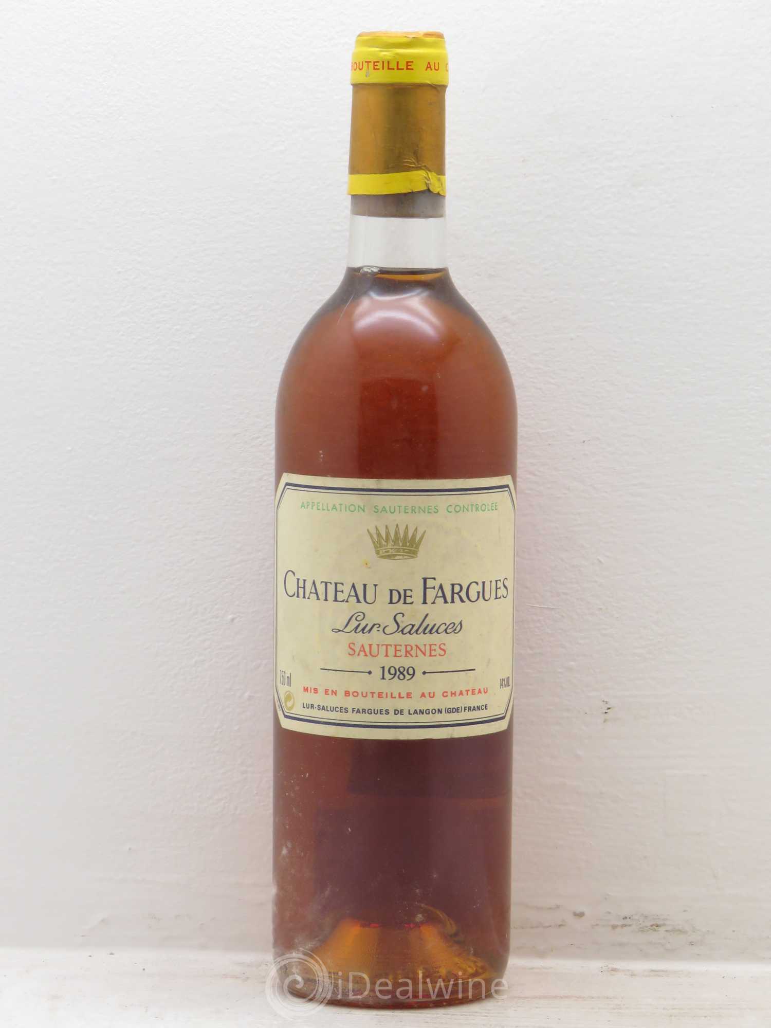Château de Fargues 1989 - Posten von 1 Flasche - 0