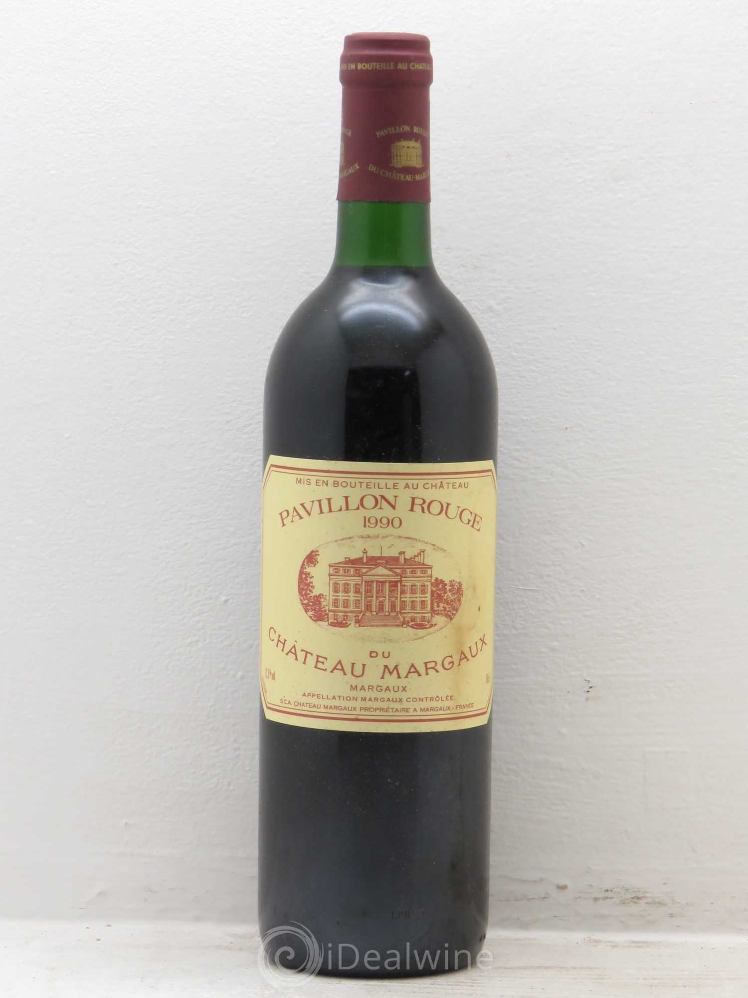 Pavillon Rouge du Château Margaux Second Vin 1990 - Lot de 1 bouteille - 0