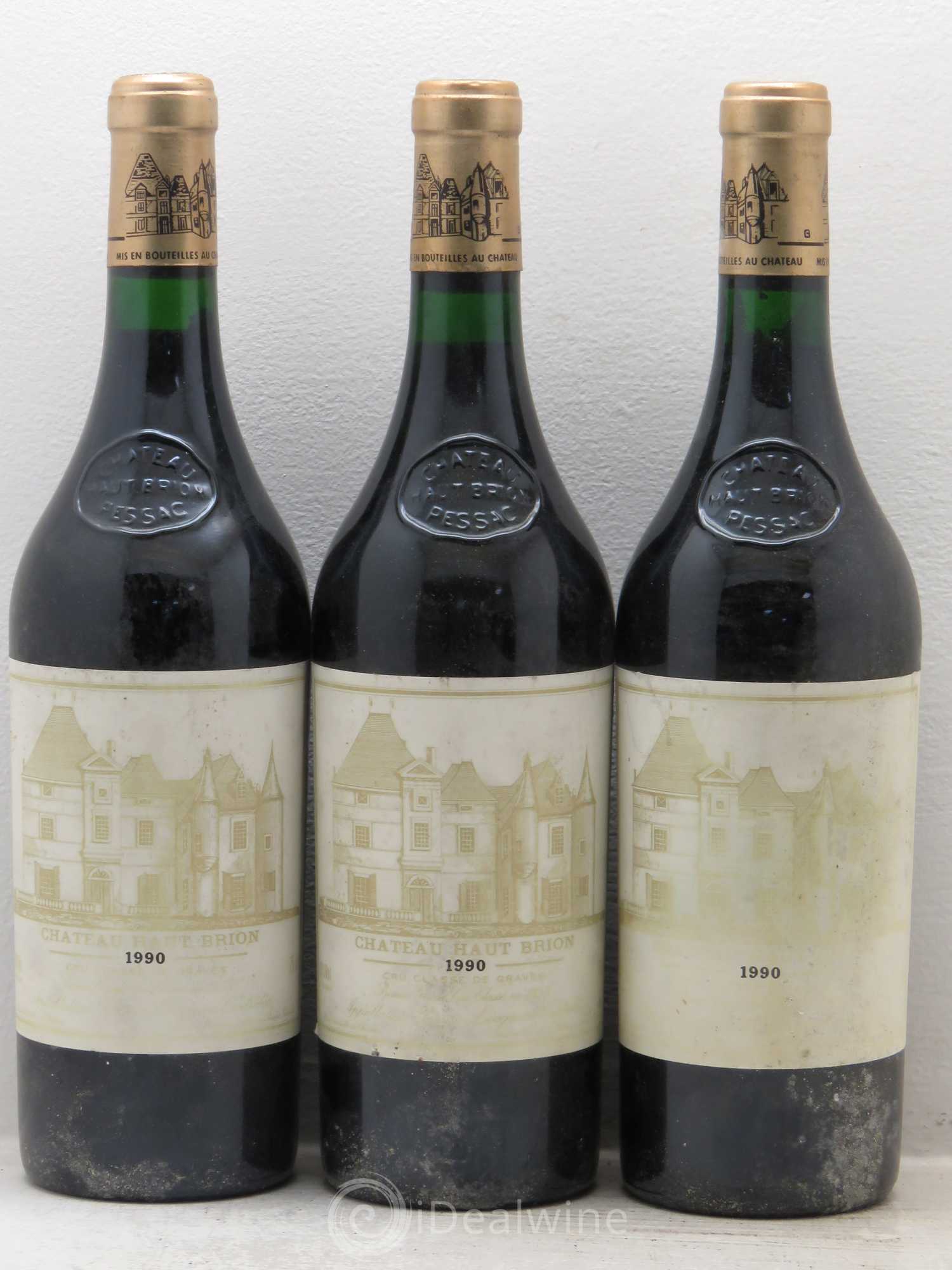 Château Haut Brion 1er Grand Cru Classé 1990 - Lot de 6 bouteilles - 2