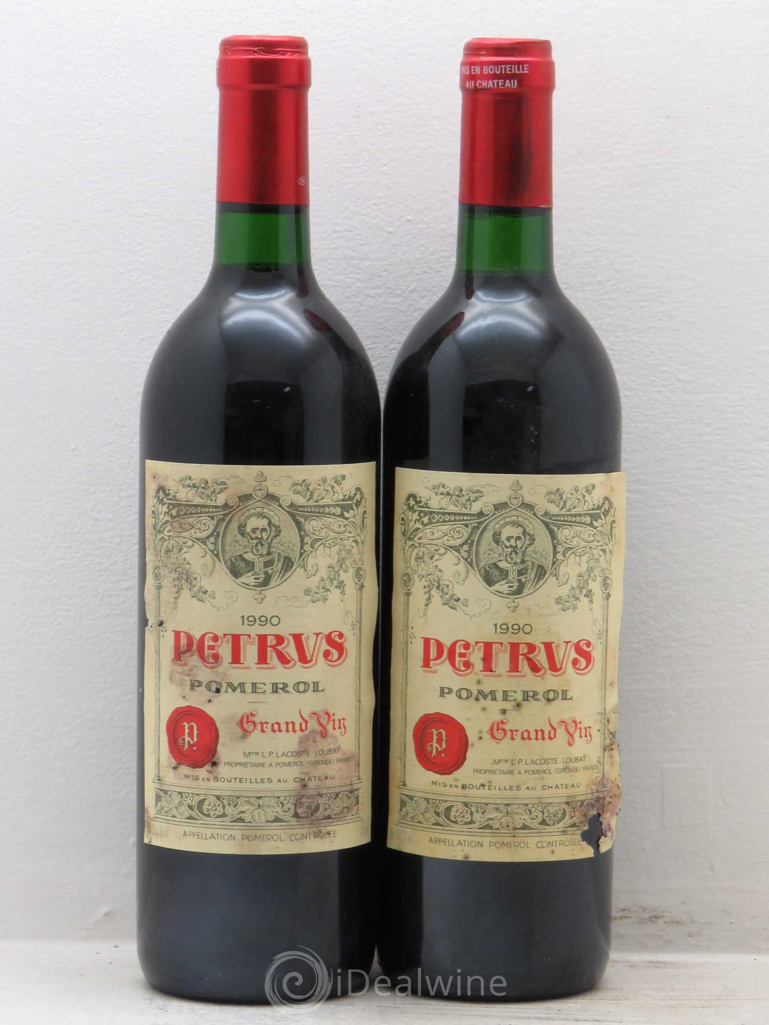 Petrus 1990 - Posten von 2 Flaschen - 0