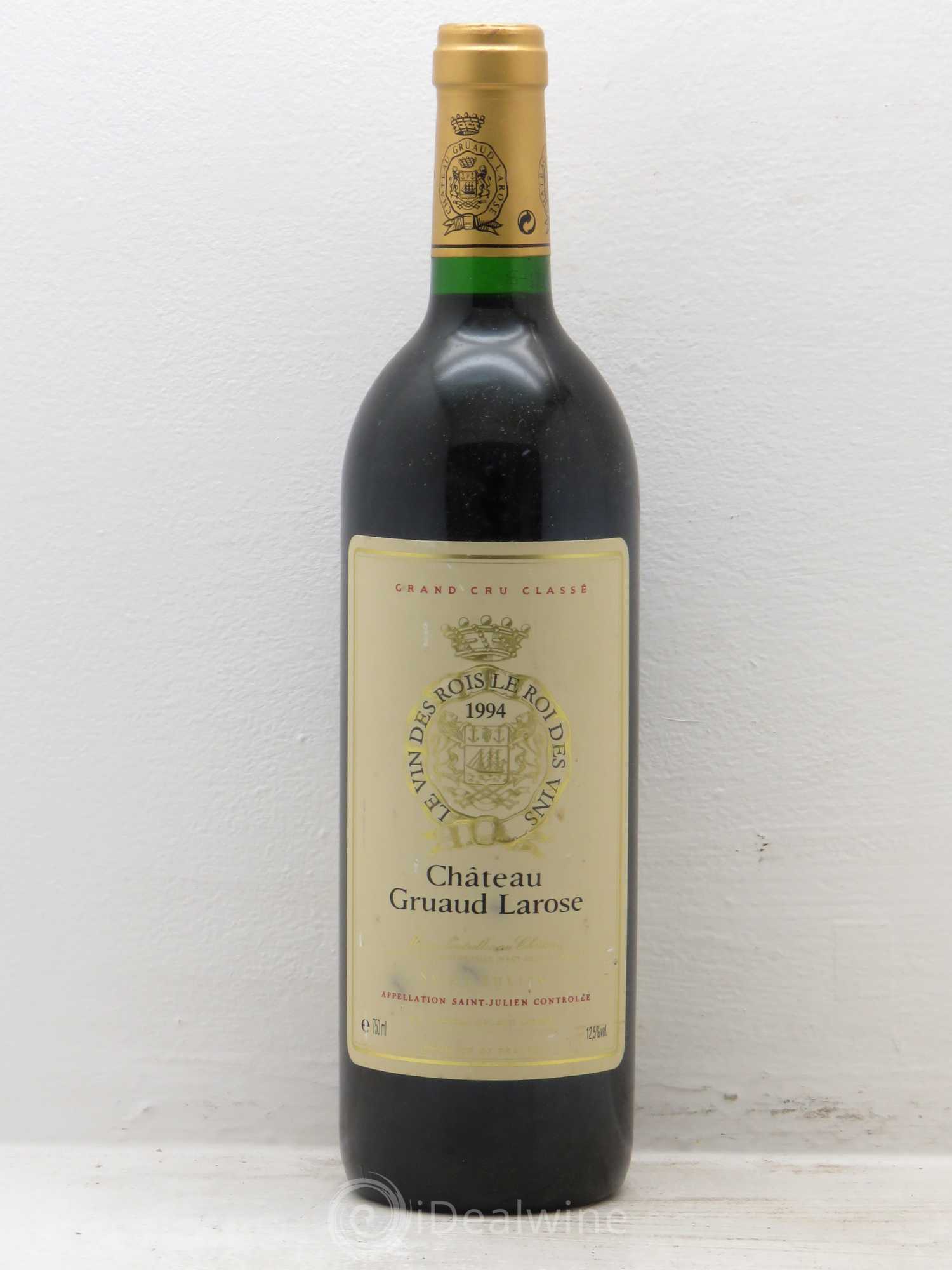 Château Gruaud Larose 2ème Grand Cru Classé 1994 - Lot de 1 bouteille - 0