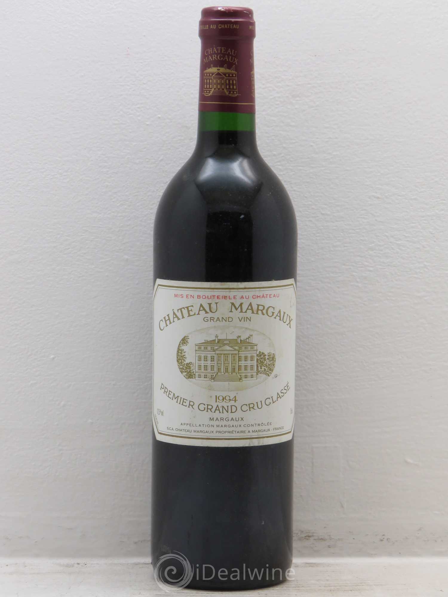 Château Margaux 1er Grand Cru Classé 1994 - Lot de 1 bouteille - 0