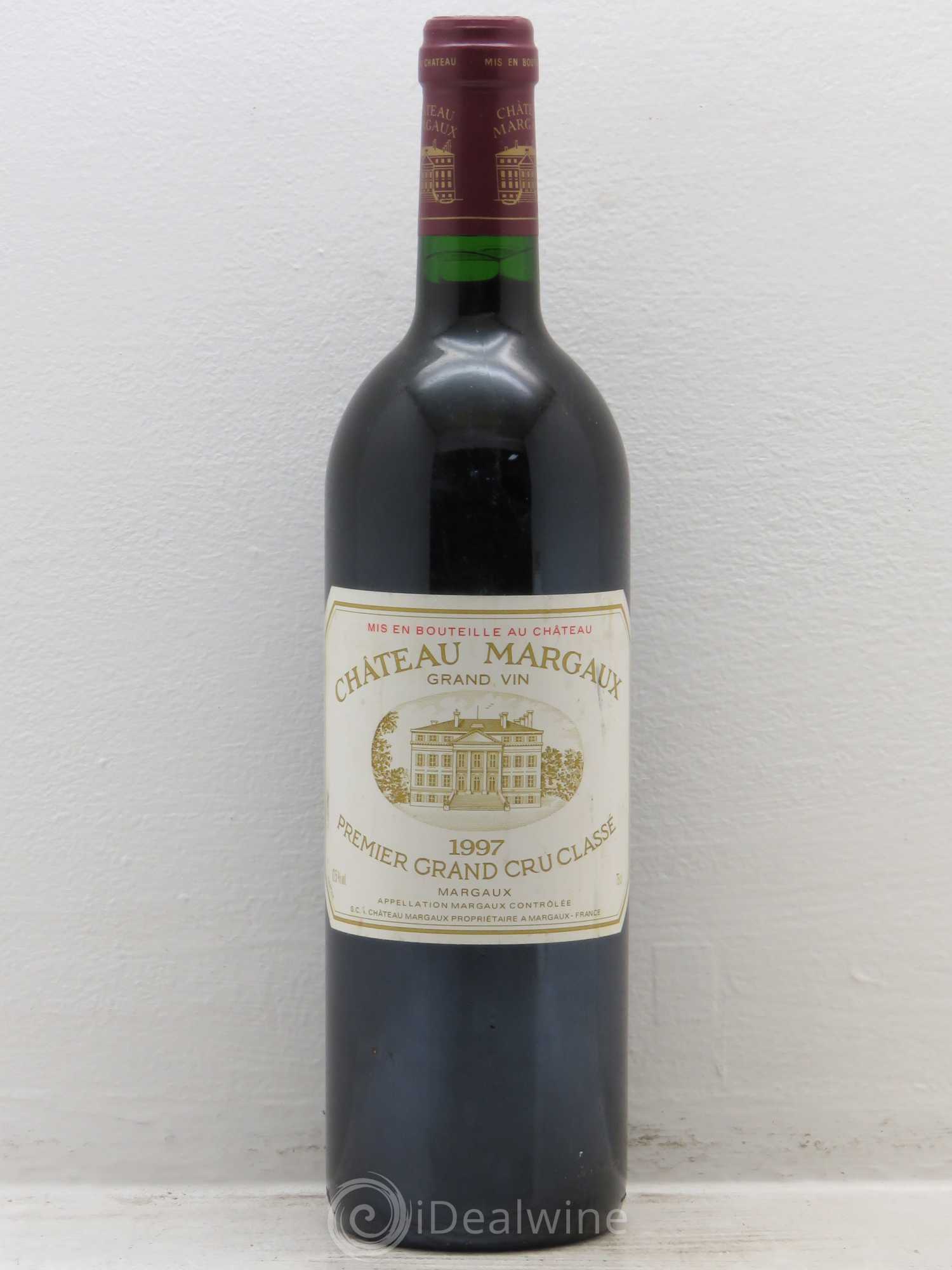 Château Margaux 1er Grand Cru Classé 1997 - Lot de 1 bouteille - 0