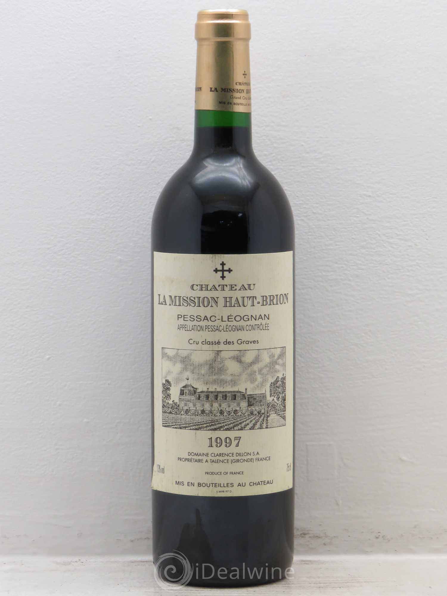 Château la Mission Haut-Brion Cru Classé de Graves 1997 - Lot de 1 bouteille - 0