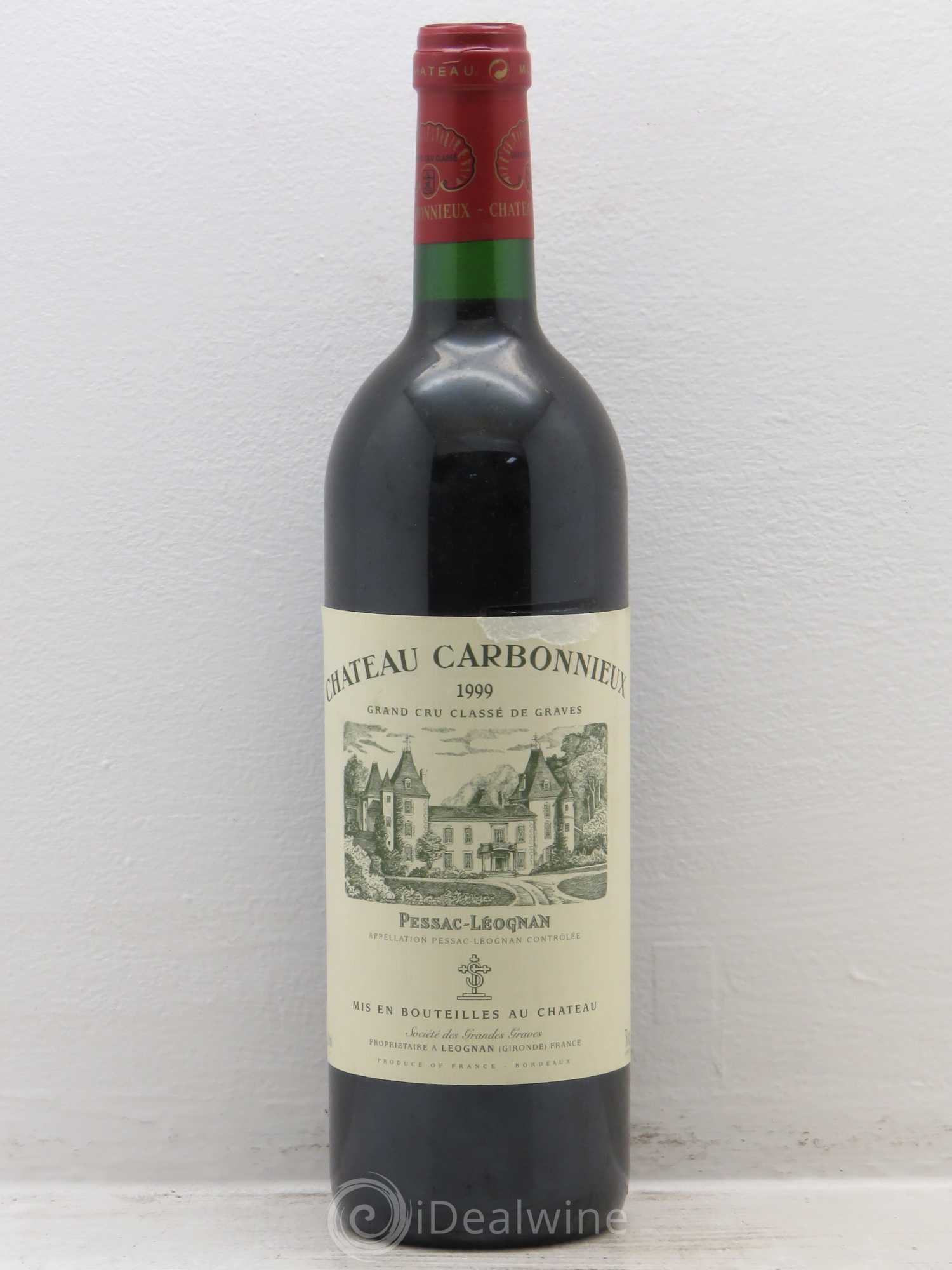 Château Carbonnieux Cru Classé de Graves 1999 - Lot de 1 bouteille - 0