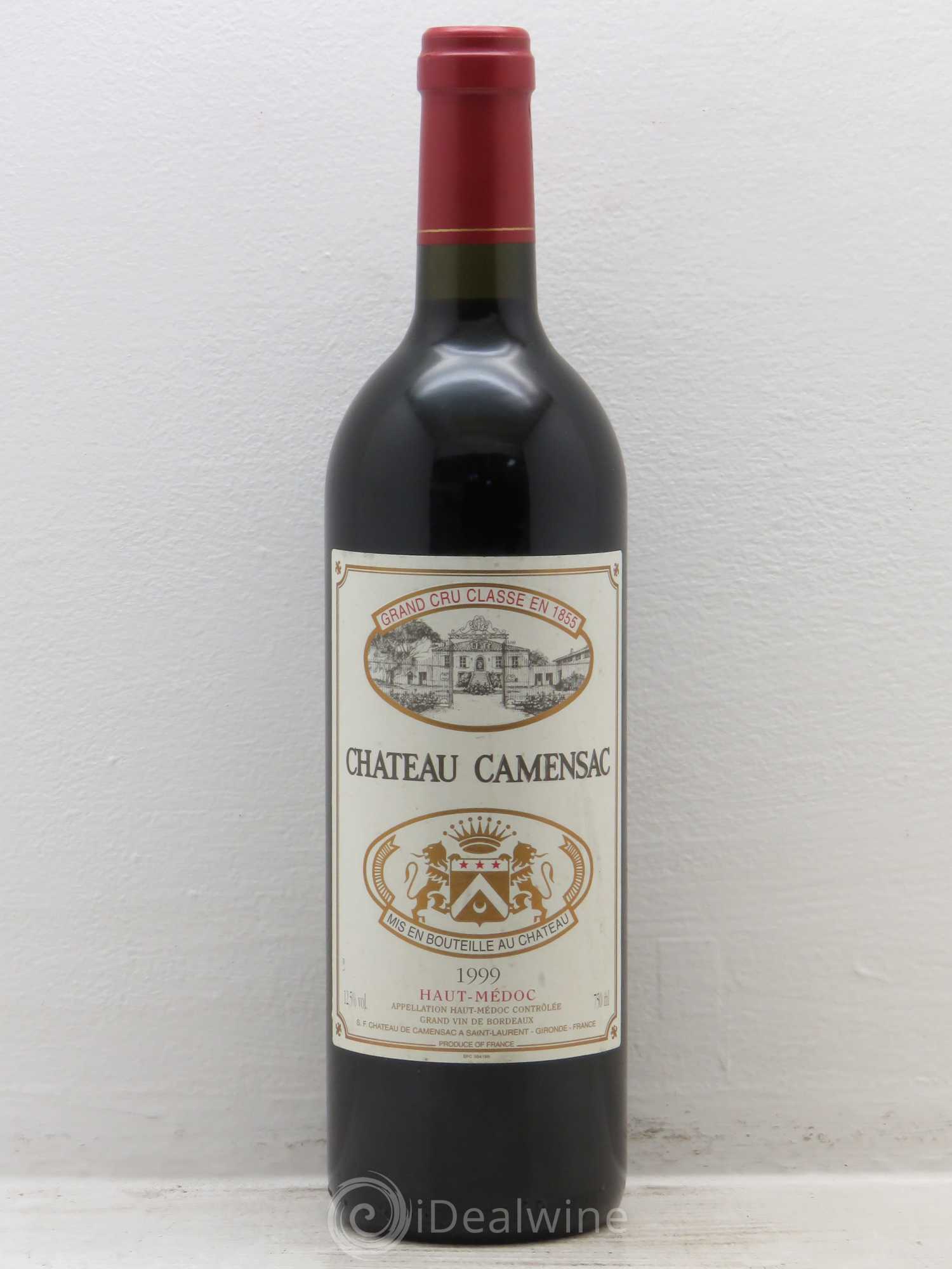 Château Camensac 5ème Grand Cru Classé 1999 - Lot de 1 bouteille - 0