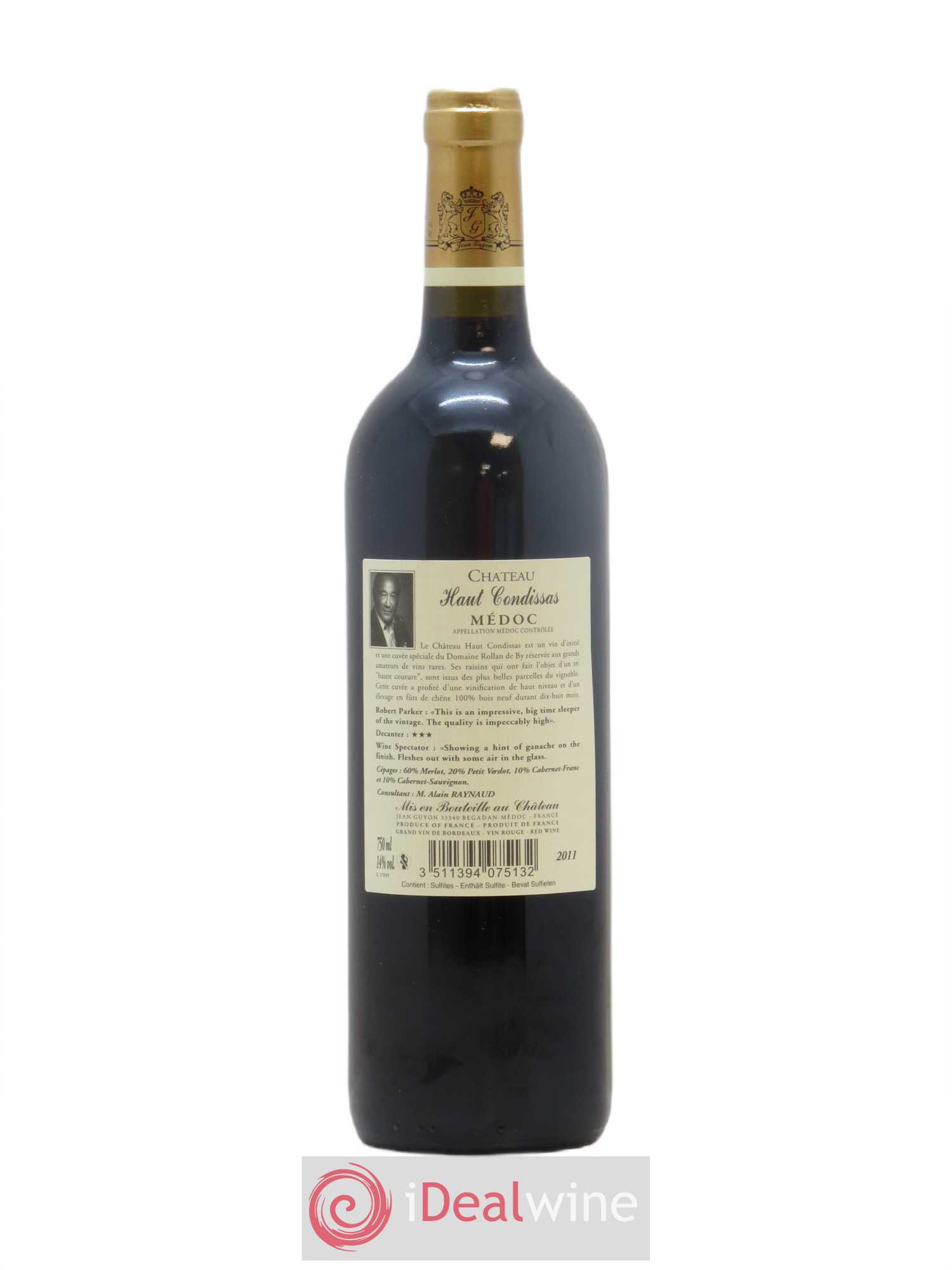 Haut-Condissas 2011 - Lot de 1 bouteille - 1