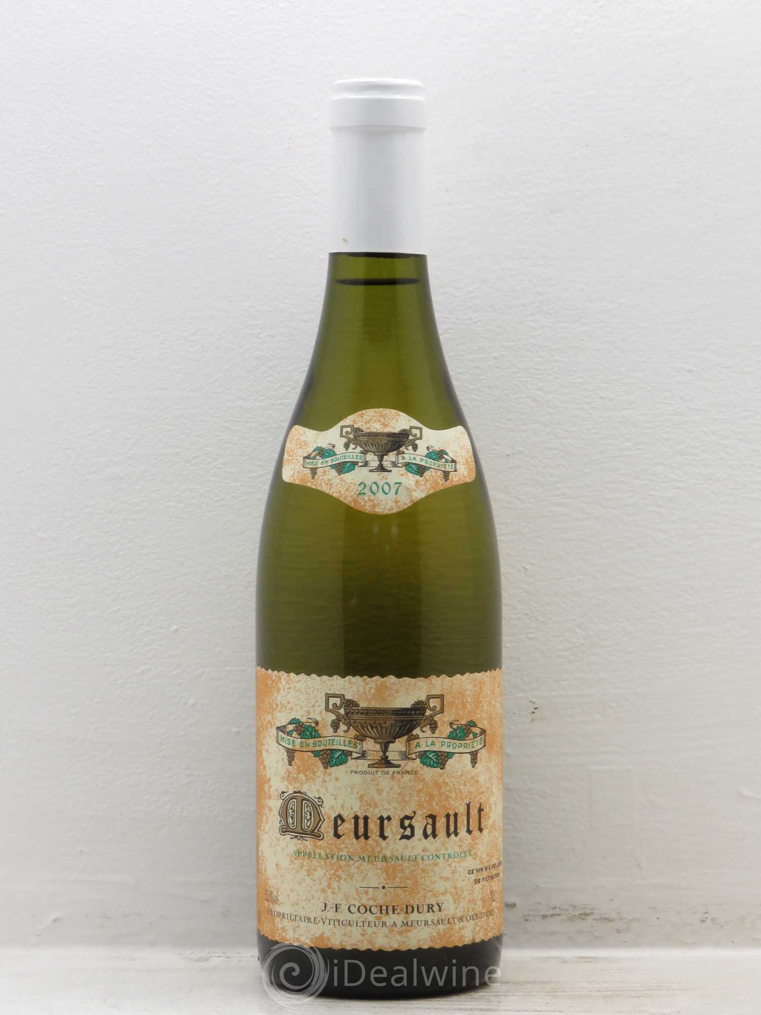 Meursault Coche Dury (Domaine) 2007 - Lot de 1 bouteille - 0