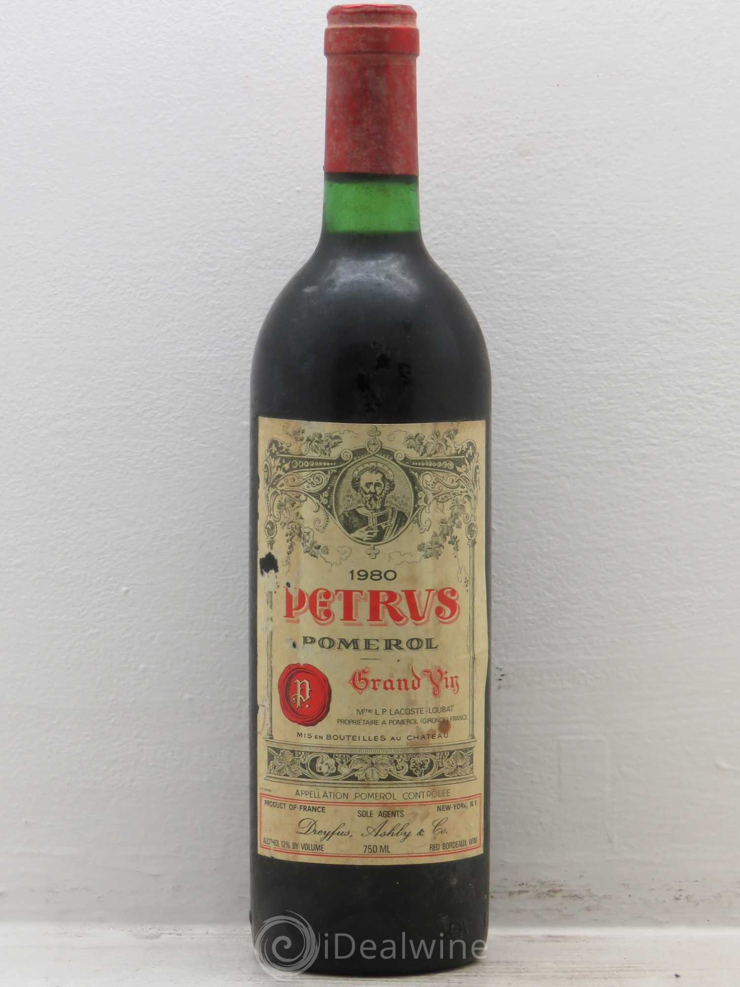 Petrus 1980 - Lot de 1 bouteille - 0