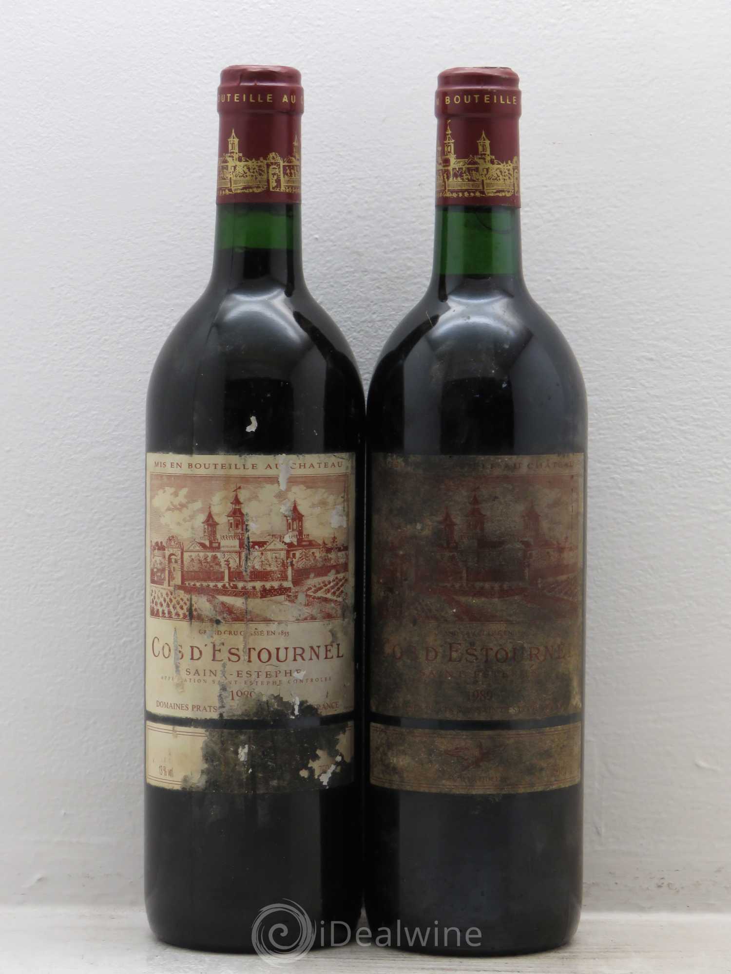 Cos d'Estournel 2ème Grand Cru Classé 1989 - Lot de 2 bouteilles - 0