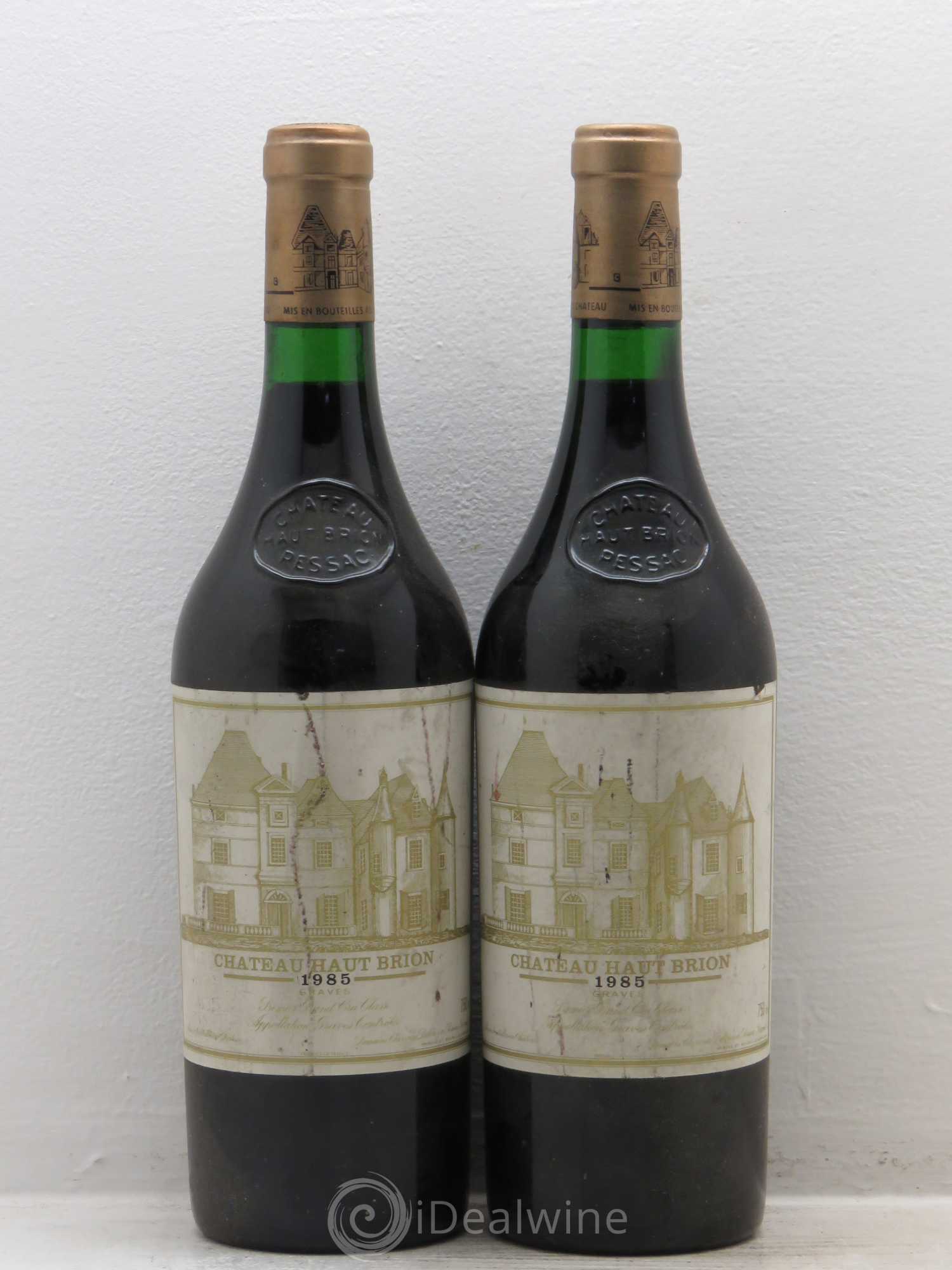Château Haut Brion 1er Grand Cru Classé 1985 - Lot de 2 bouteilles - 0