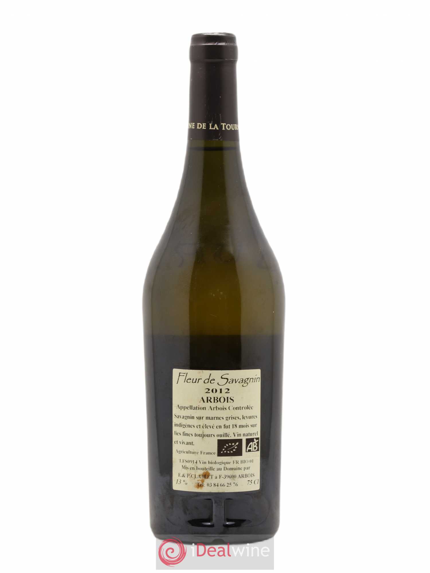 Arbois Fleur De Savagnin Domaine De La Tournelle 2012 - Posten von 1 Flasche - 1