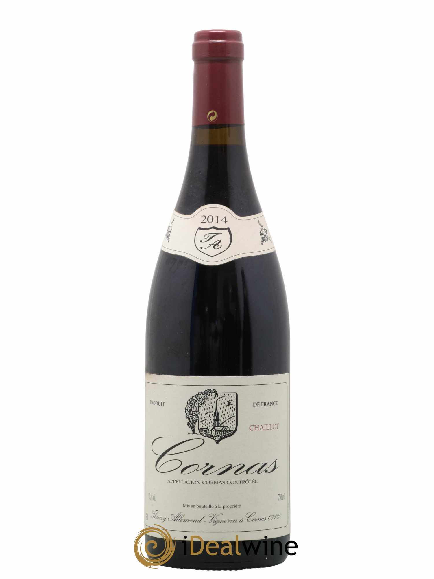 Cornas Chaillot Thierry Allemand 2014 - Lot de 1 bouteille - 0