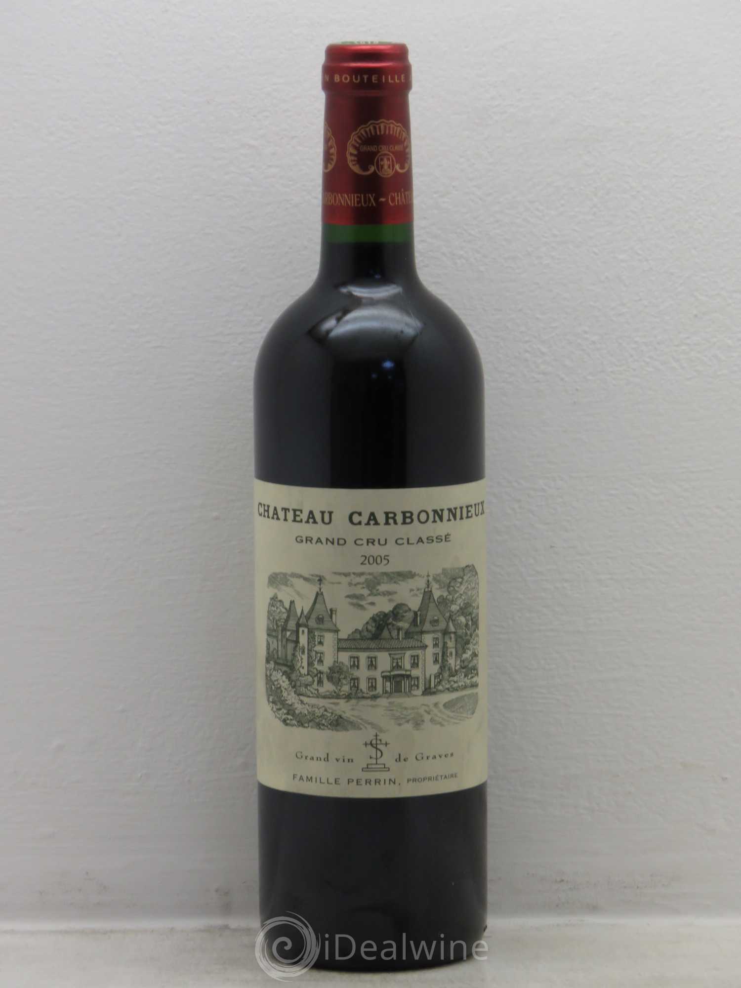 Château Carbonnieux Cru Classé de Graves 2005 - Lot de 1 bouteille - 0