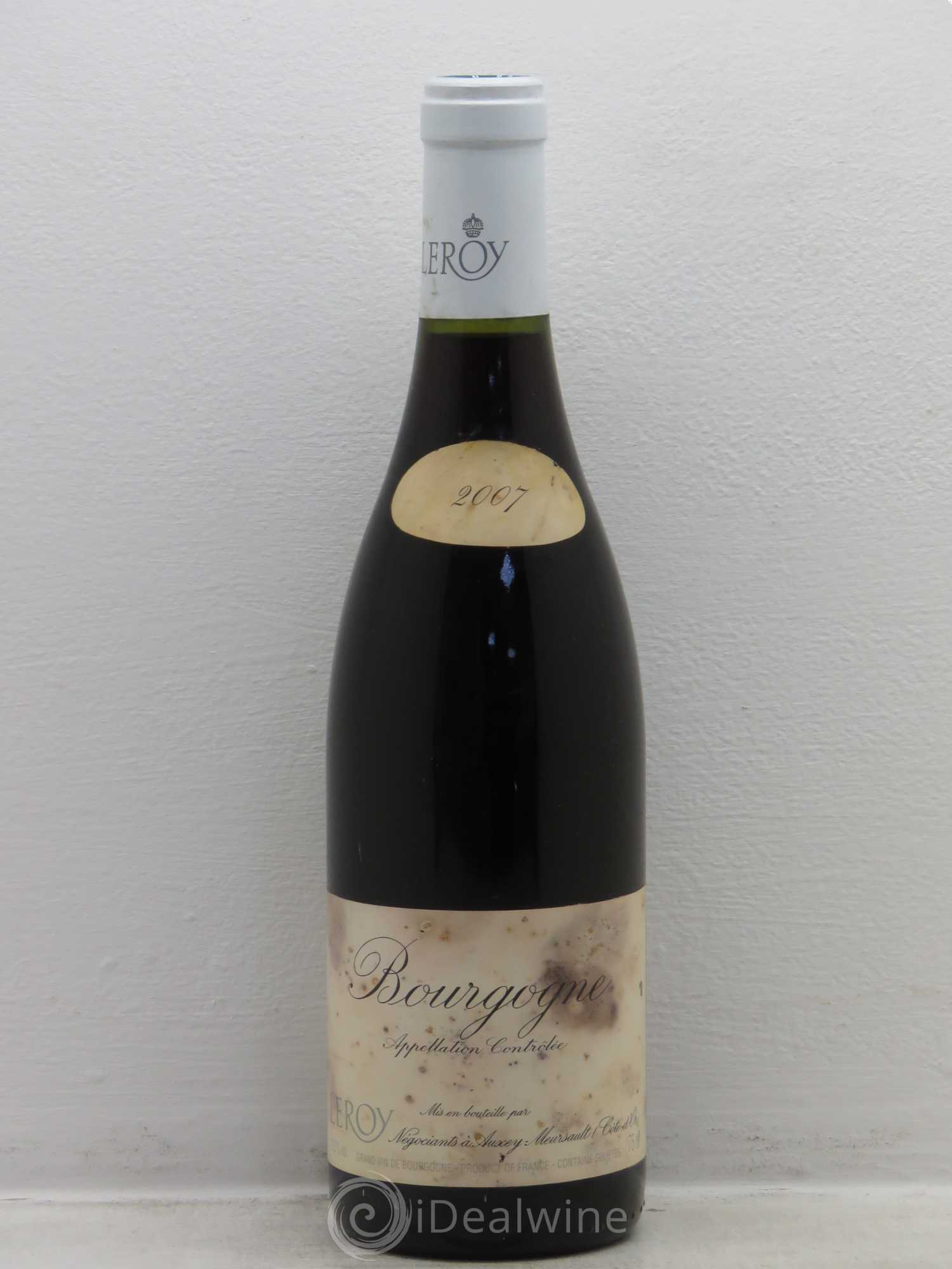 Bourgogne Leroy SA 2007 - Lot de 1 bouteille - 0