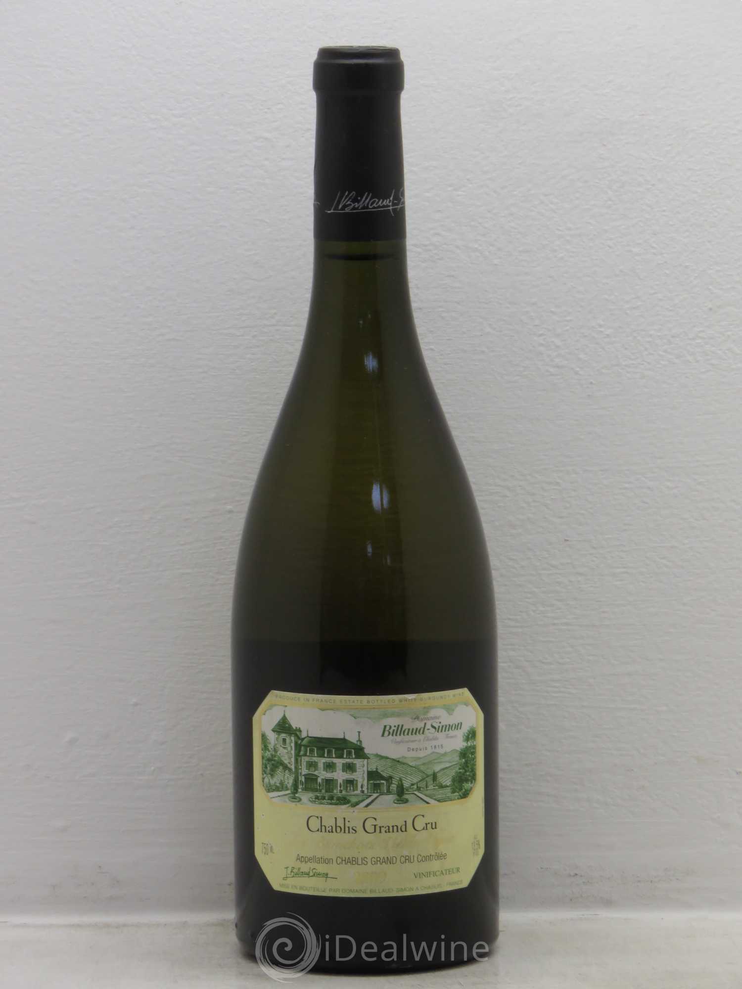 Chablis Grand Cru 2009 - Lot de 1 bouteille - 0