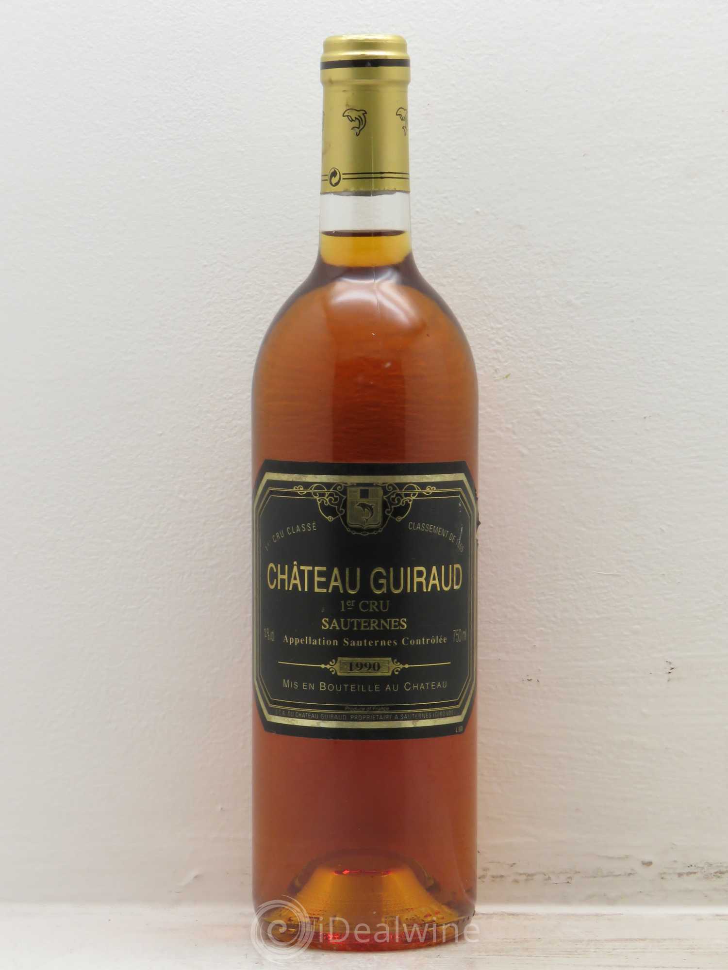 Château Guiraud 1er Grand Cru Classé 1990 - Lotto di 1 bottiglia - 0