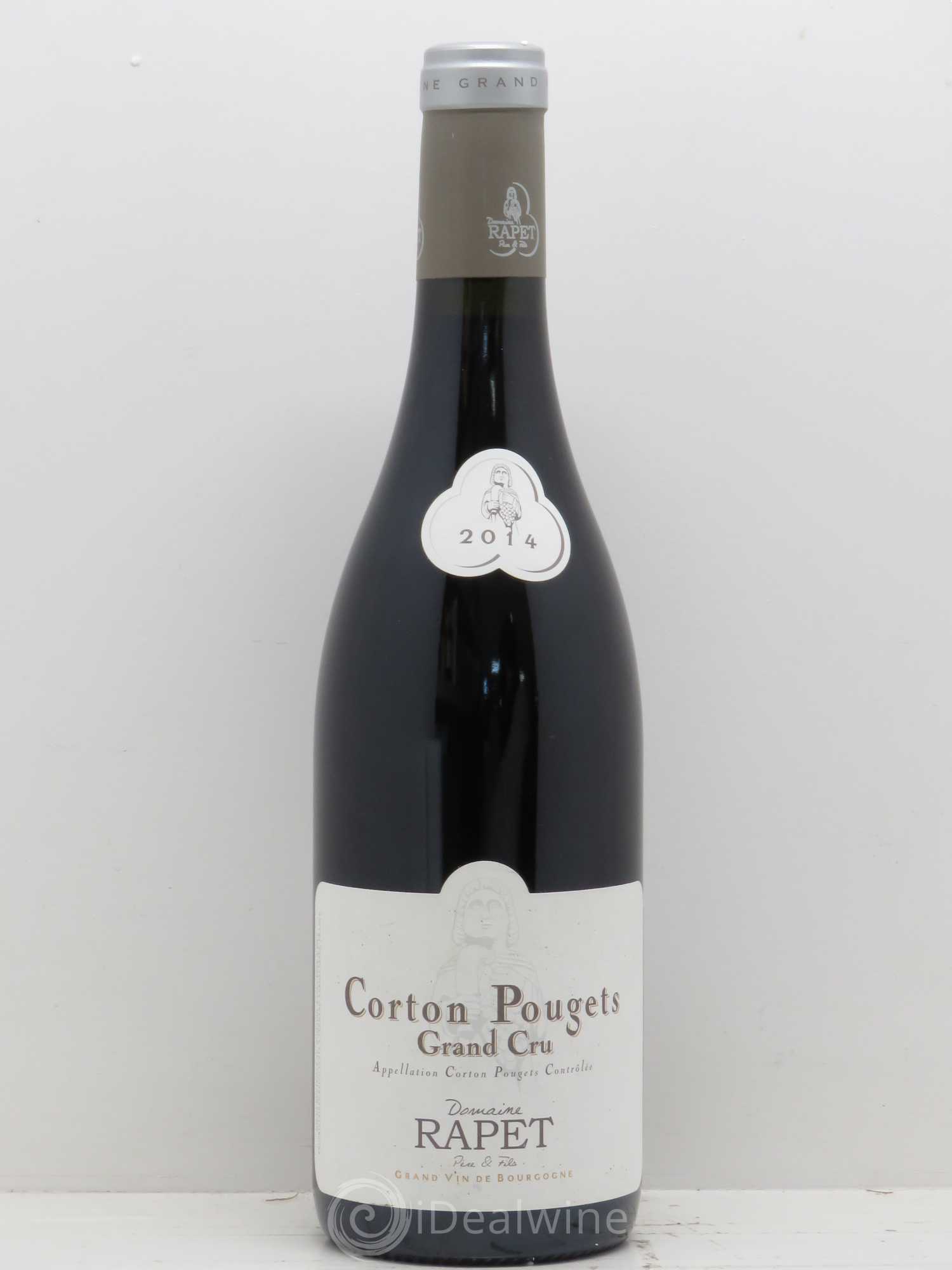 Corton Grand Cru Pougets Rapet Père & Fils 2014 - Lot de 1 bouteille - 0
