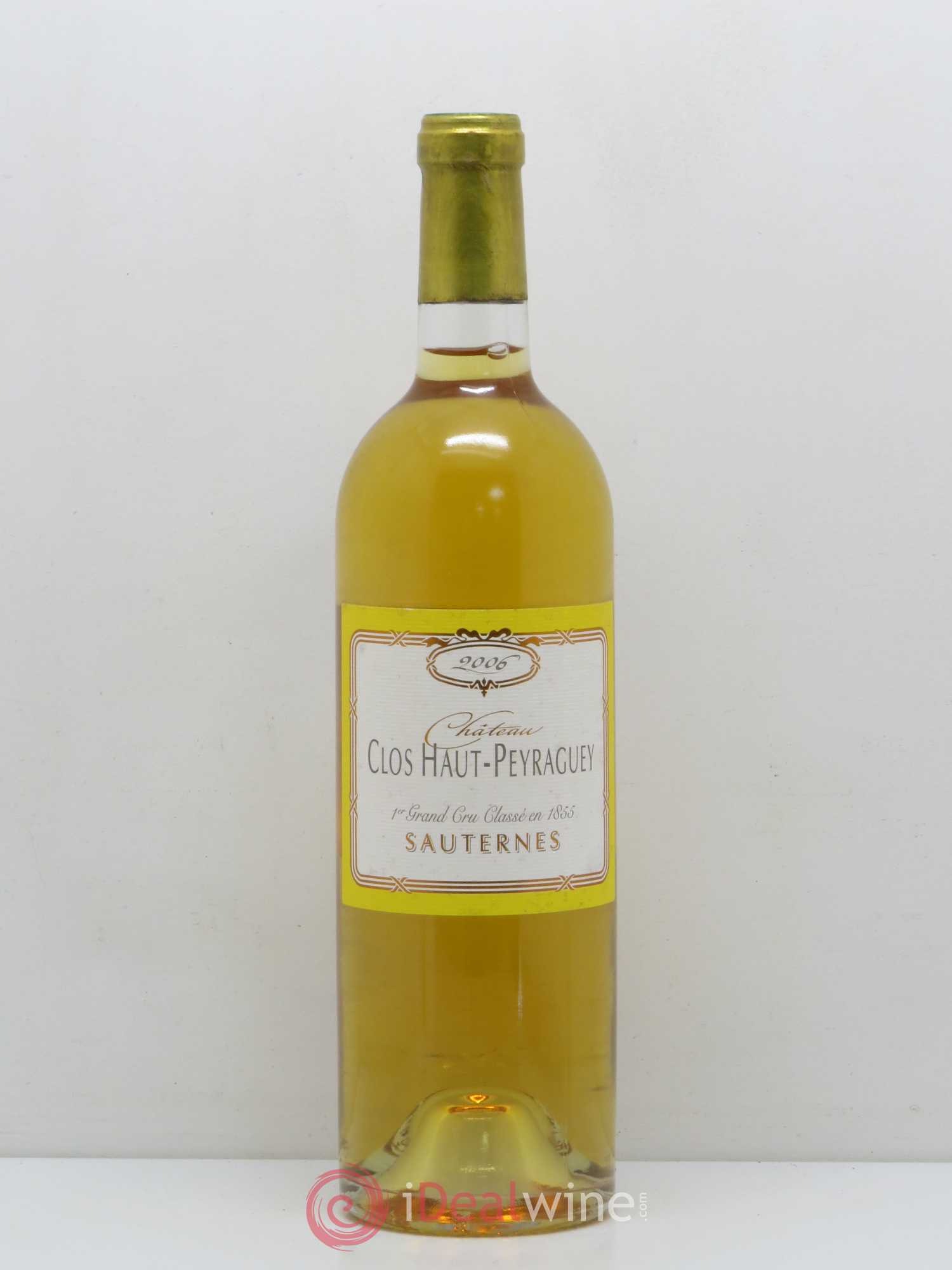 Clos Haut-Peyraguey 1er Grand Cru Classé 2006 - Lotto di 1 bottiglia - 0