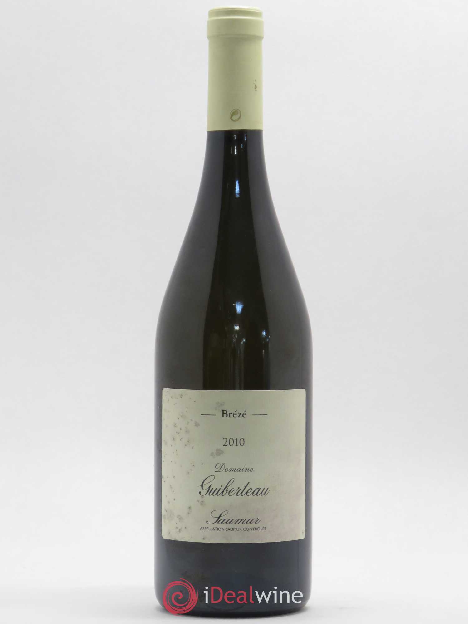 Saumur Brézé Domaine Guiberteau 2010 - Lot de 1 bouteille - 0