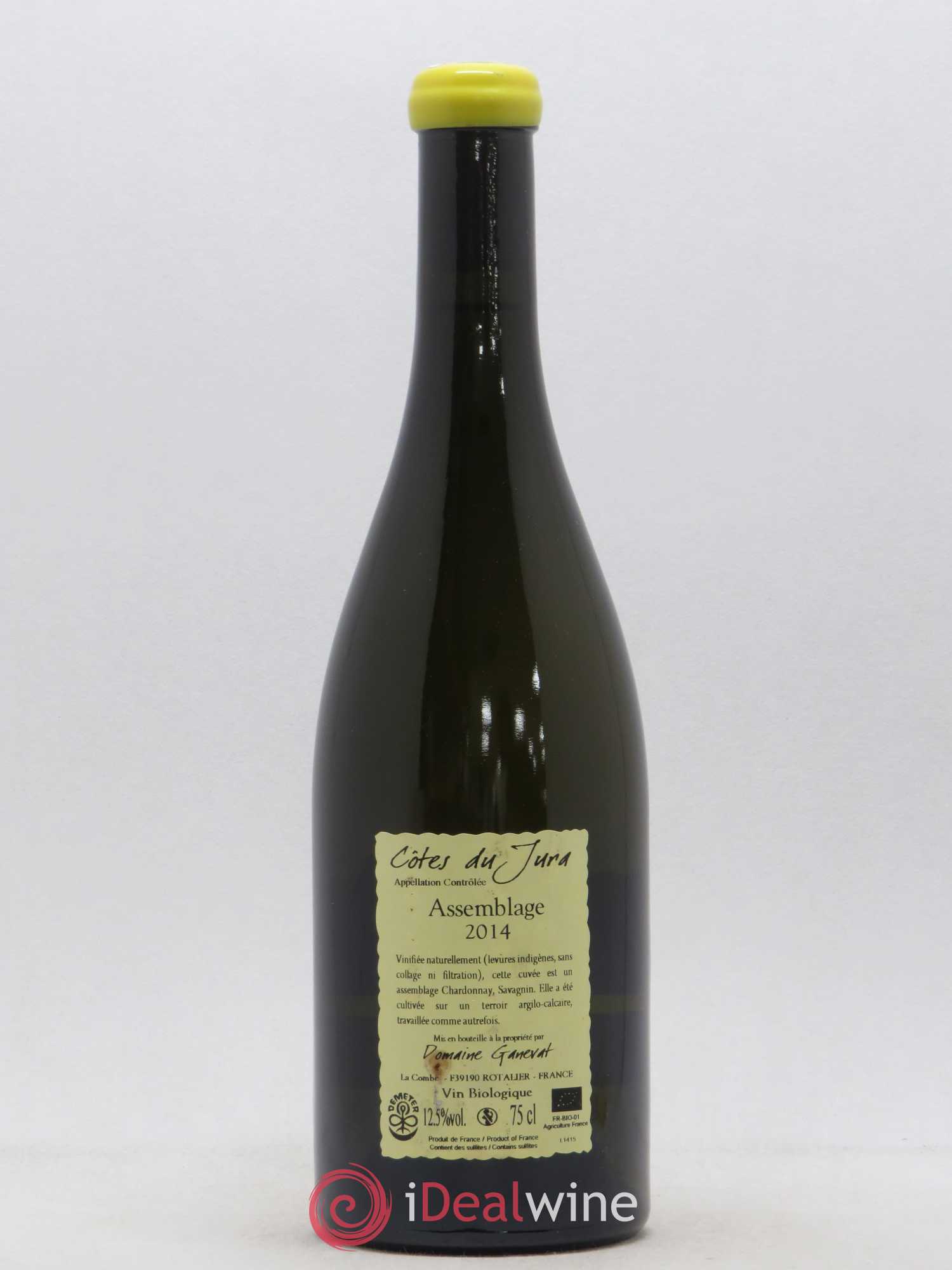 Côtes du Jura Cuvée Orégane Jean-François Ganevat (Domaine) 2014 - Lot de 1 bouteille - 1