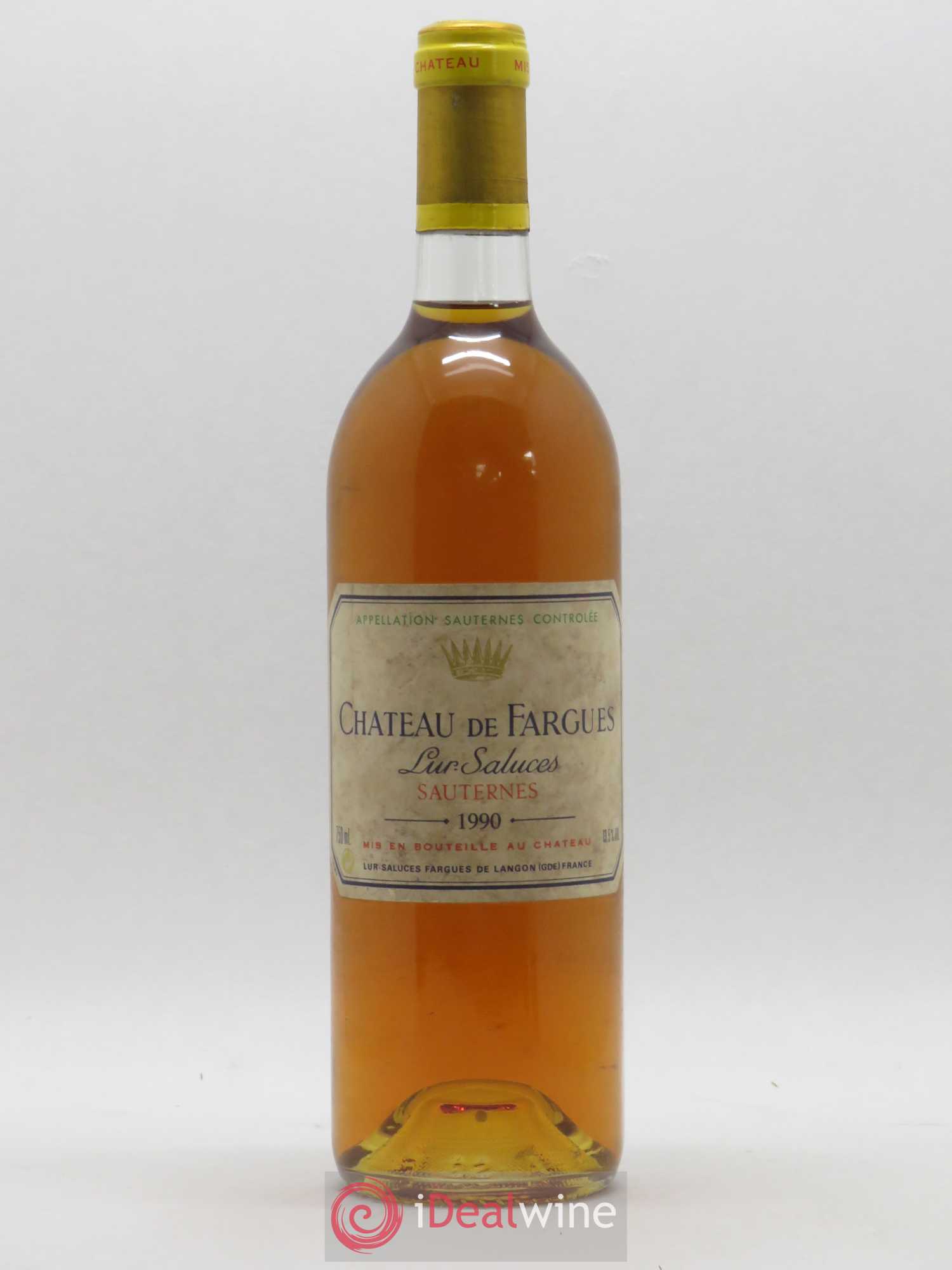 Château de Fargues 1990 - Posten von 1 Flasche - 0