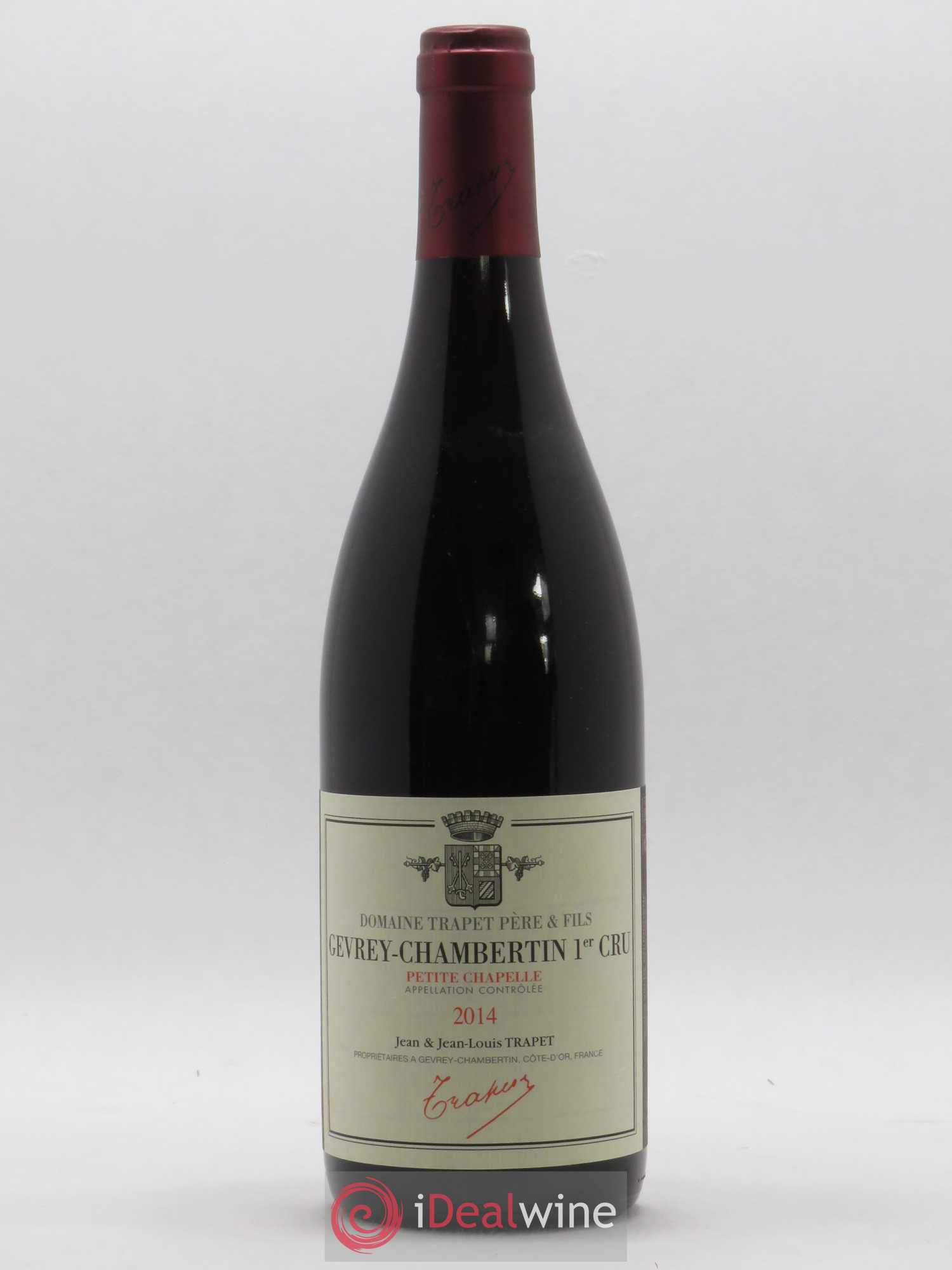 Gevrey-Chambertin 1er Cru Petite Chapelle Domaine Trapet 2014 - Lot de 1 bouteille - 0