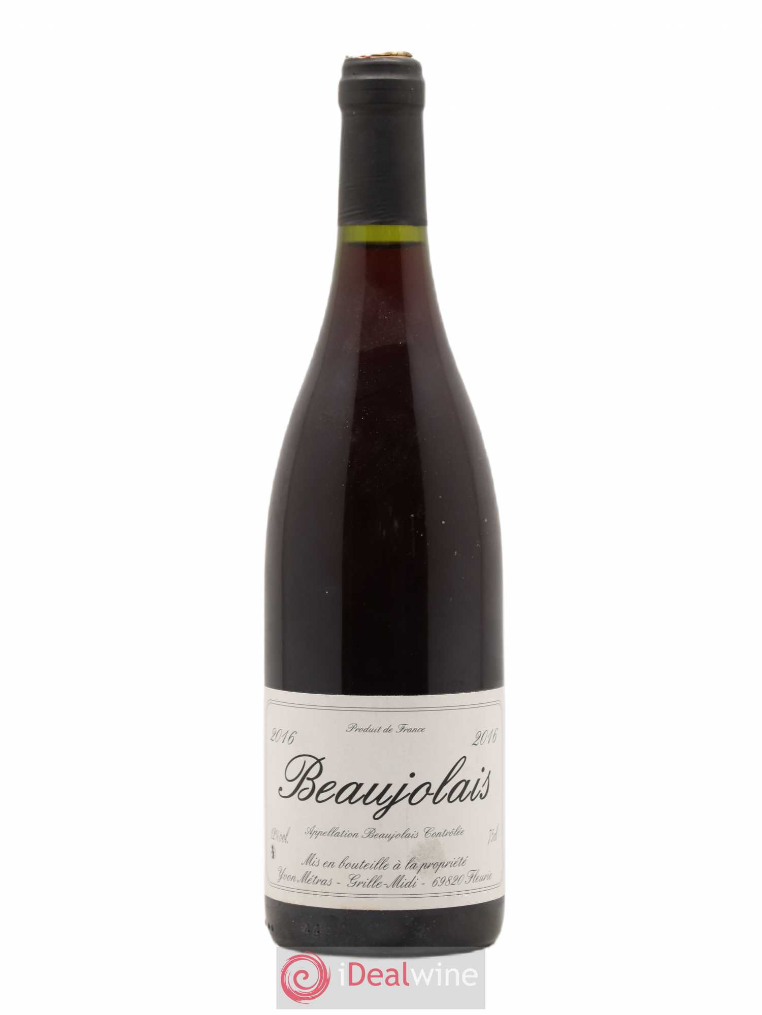 Beaujolais Yvon Métras 2016 - Lot de 1 bouteille - 0