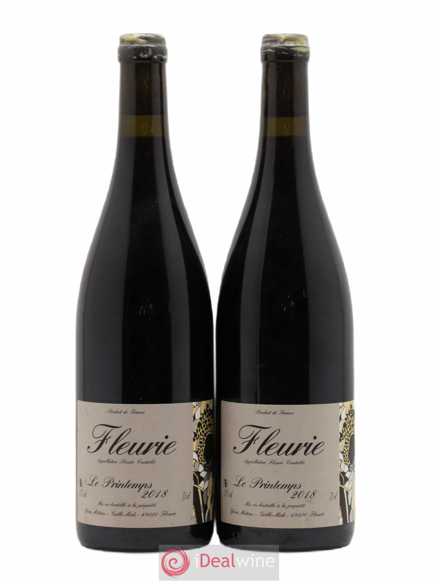 Fleurie Le Printemps Yvon Métras 2018 - Lot de 2 bouteilles - 0