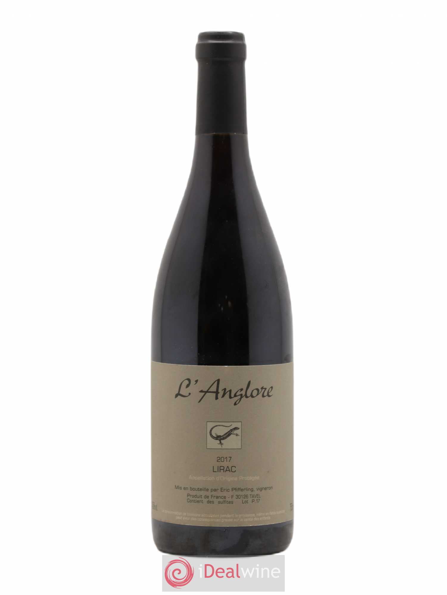 Lirac L'Anglore 2017 - Lot de 1 bouteille - 0