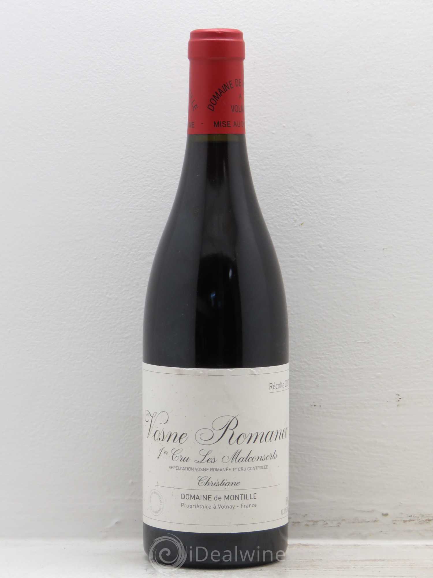 Vosne-Romanée 1er Cru Cuvée Christiane Les Malconsorts de Montille (Domaine) 2007 - Posten von 1 Flasche - 0