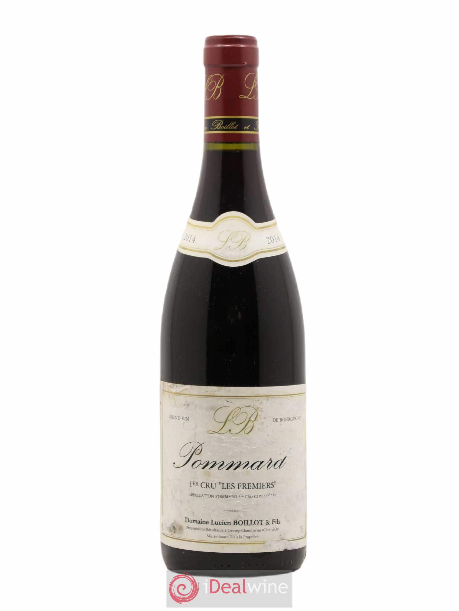 Pommard 1er Cru Les Frémiers Lucien Boillot & Fils (Domaine) 2014 - Lot de 1 bouteille - 0