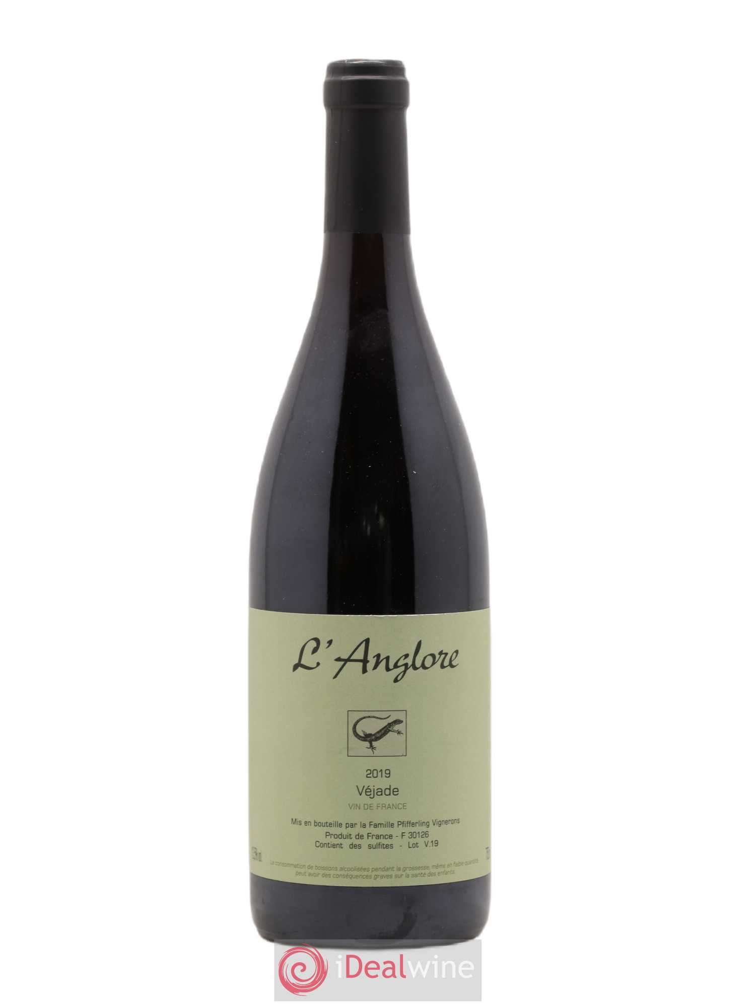 Vin de France Véjade L'Anglore 2019 - Lot de 1 bouteille - 0