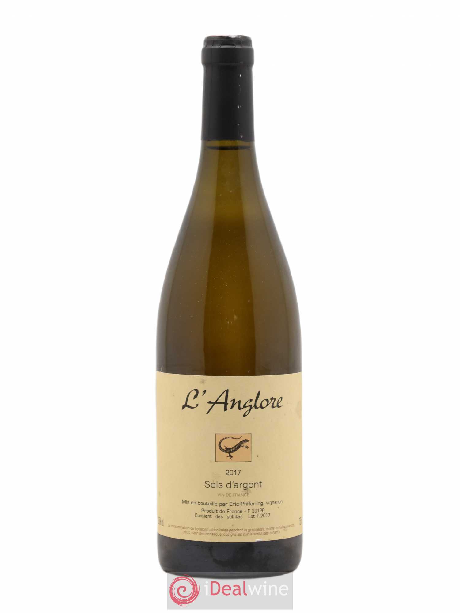 Vin de France Sels d'argent L'Anglore 2017 - Lot de 1 bouteille - 0