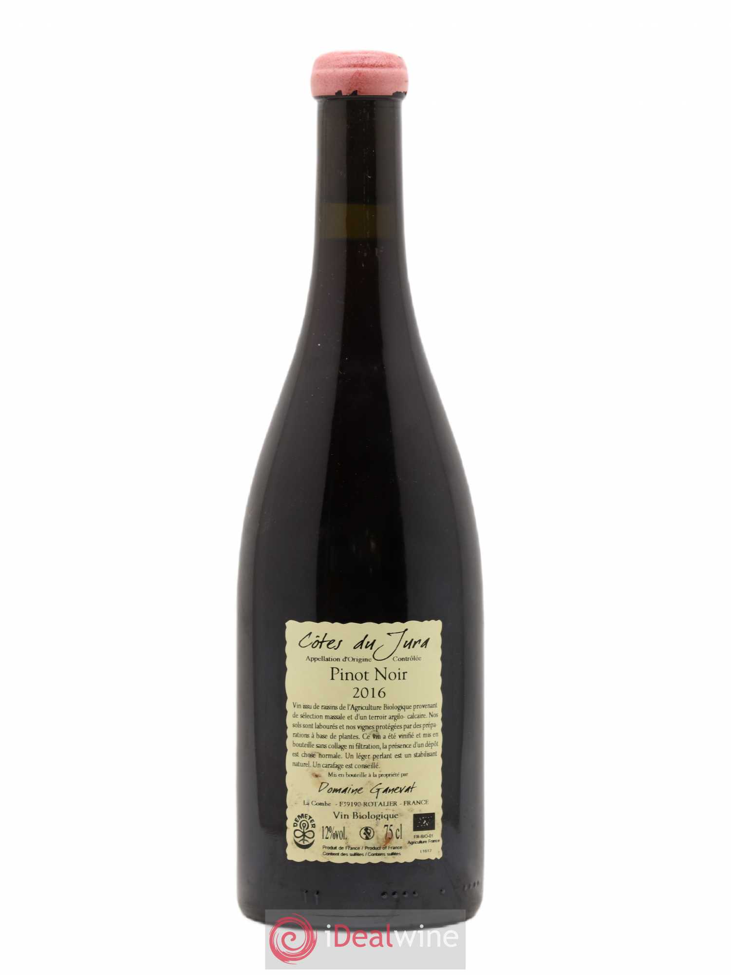Côtes du Jura Cuvée Julien Jean-François Ganevat (Domaine) 2016 - Lot de 1 bouteille - 1